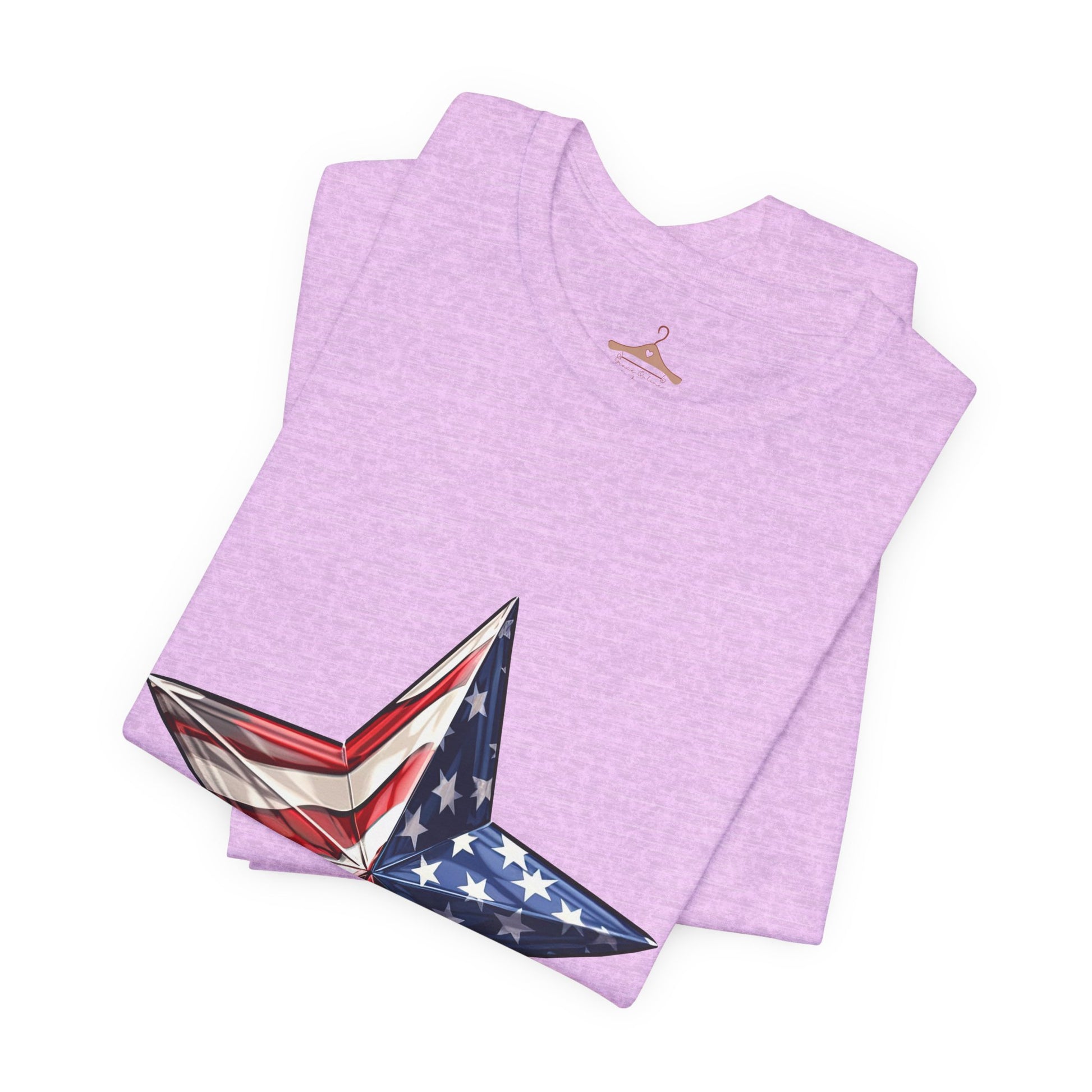 American Flag Star T-Shirt — Patriotic USA Graphic Tee