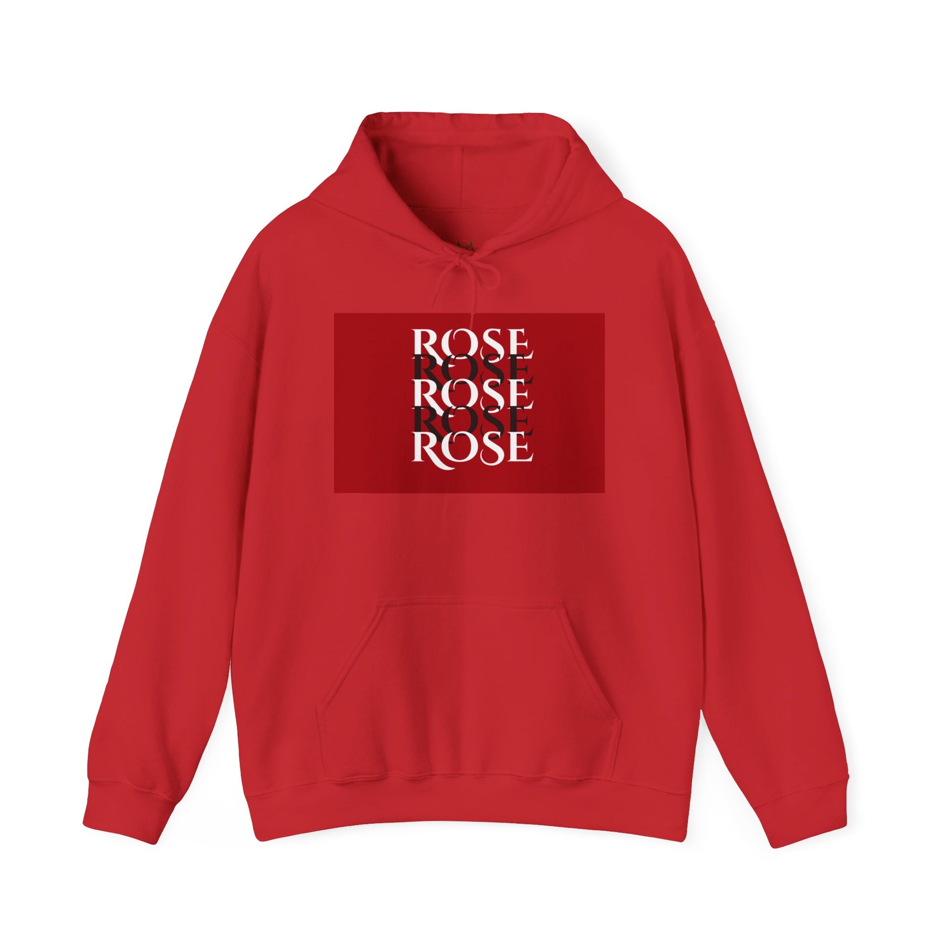 Stylish Rose Graphic Hoodie - Cozy Unisex Sweatshirt