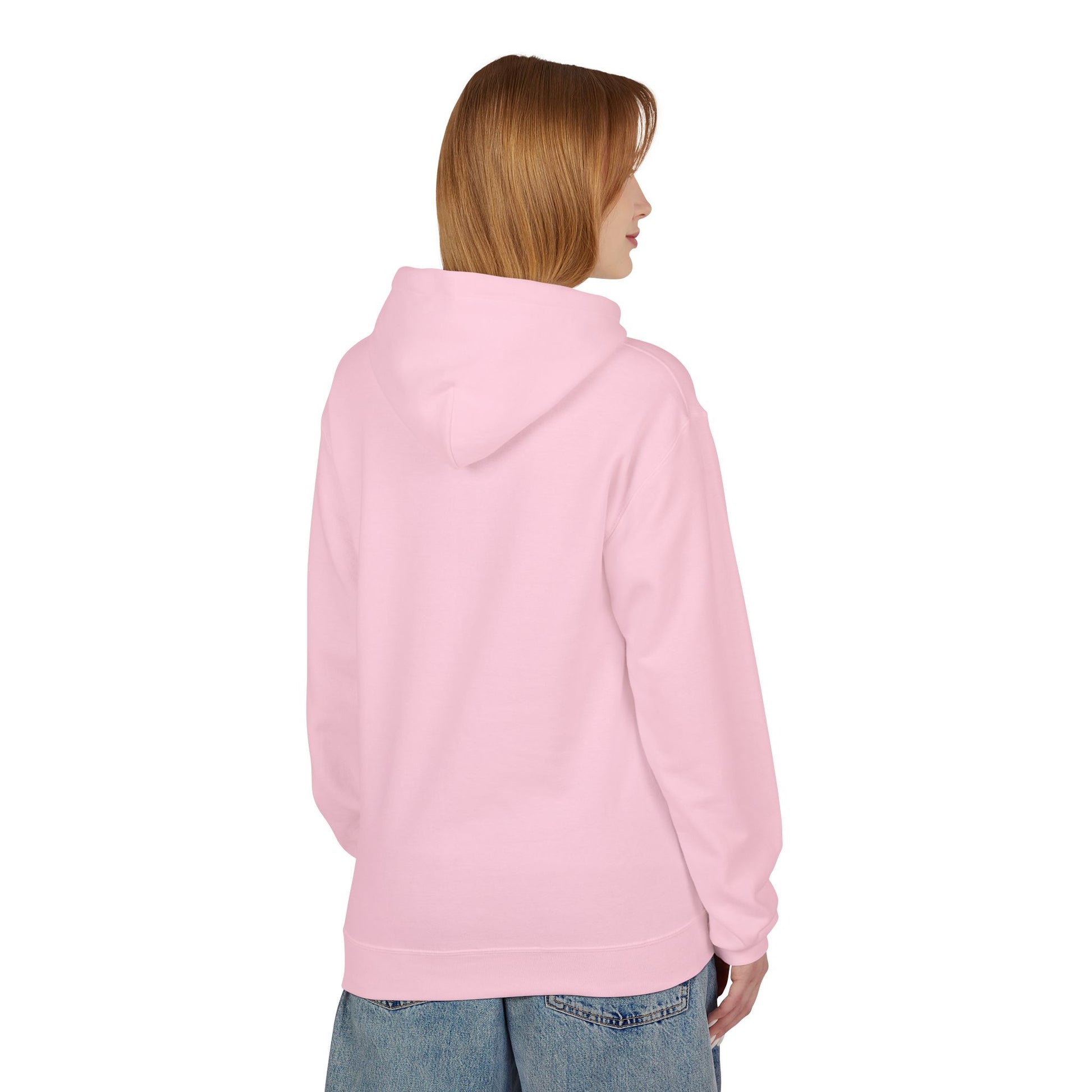 Watercolor Rose Heart Hoodie — Floral Valentine Pullover