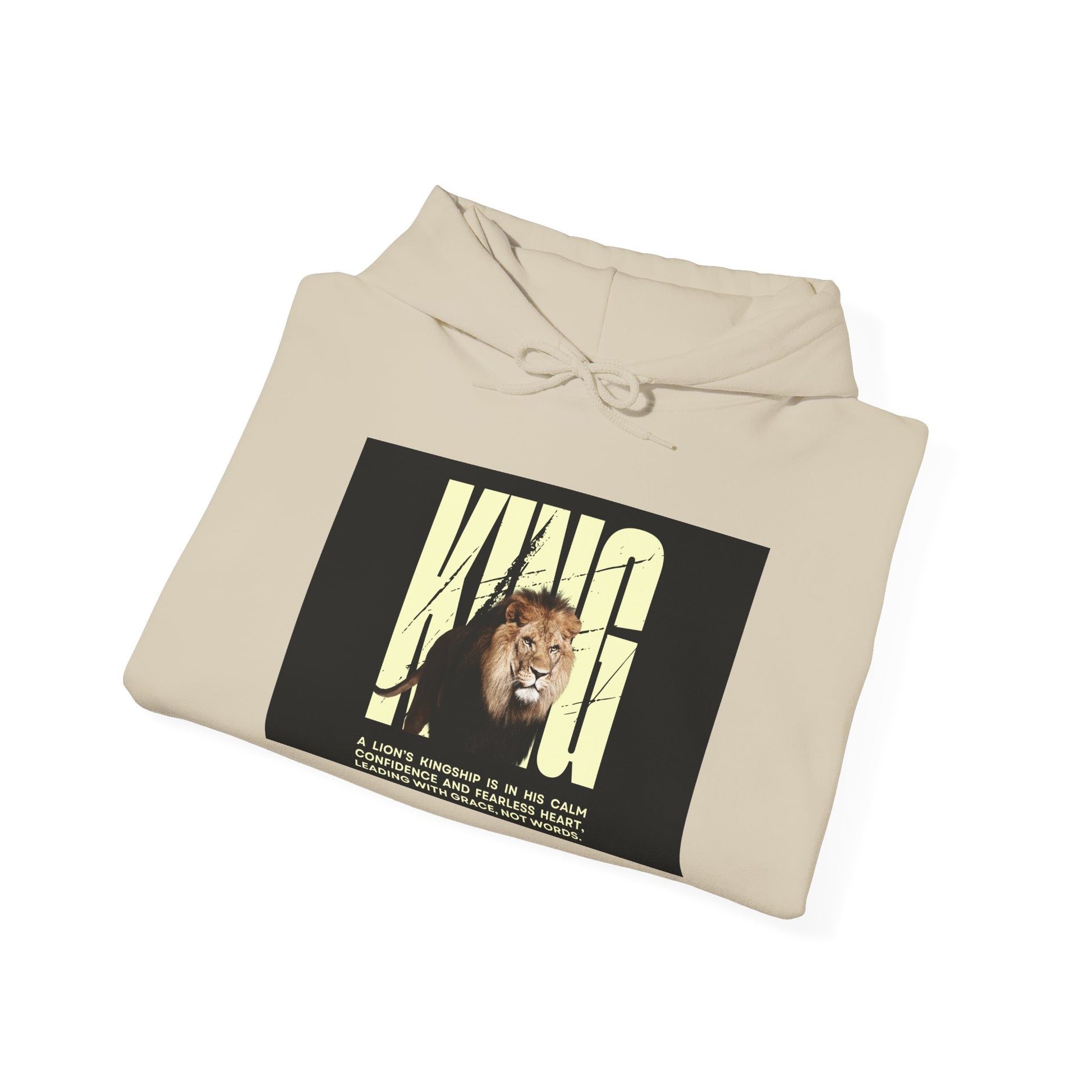 Bold King Hoodie for Empowerment Enthusiasts