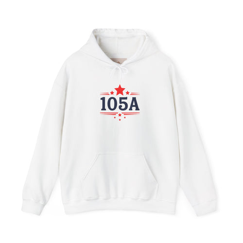 105A Stars Unisex Hooded Sweatshirt