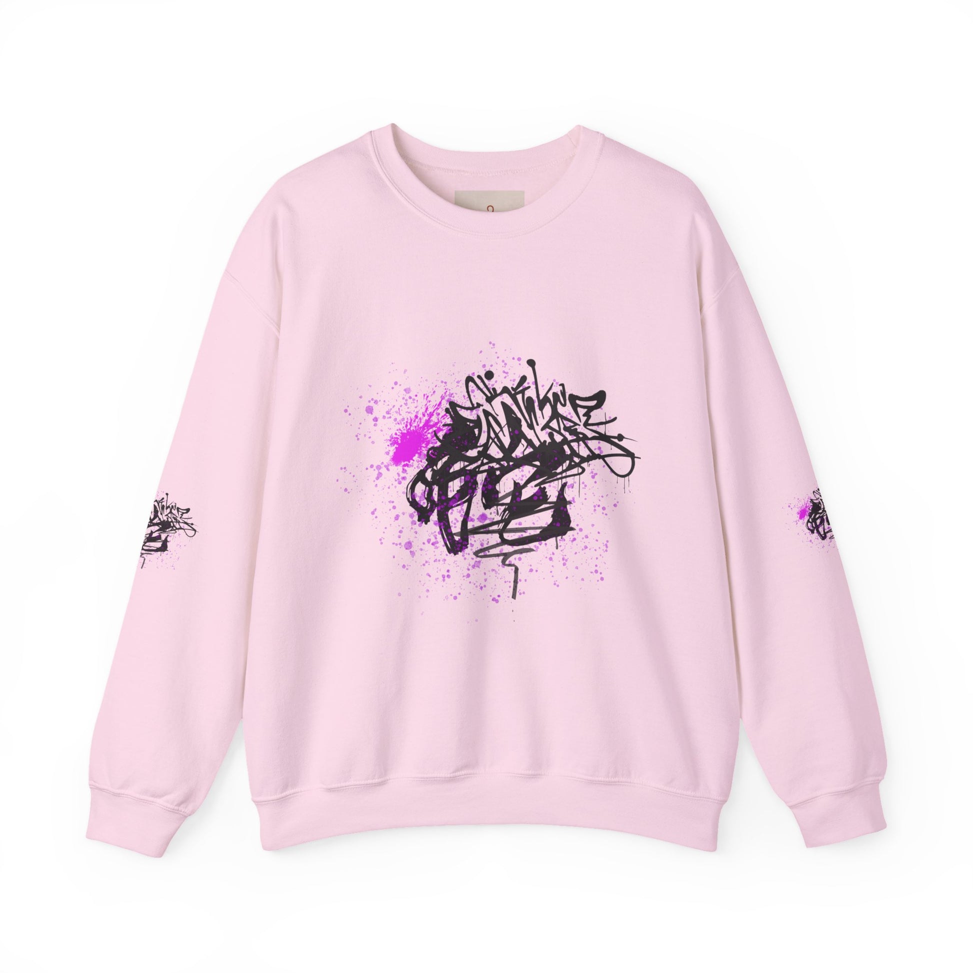 Galaxy Paint Splatter Crewneck Sweatshirt