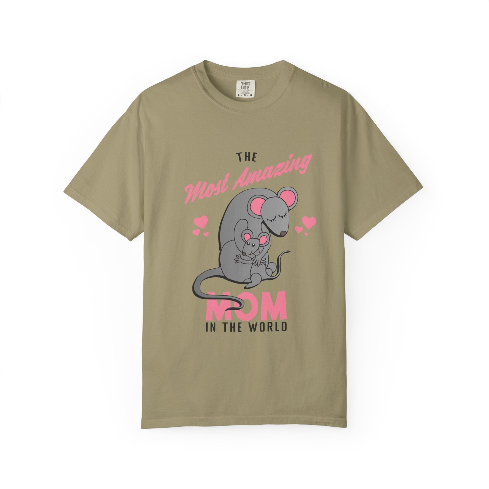 Mom Appreciation T-Shirt, Cute Mouse Mom Tee, Gift for Mother's Day