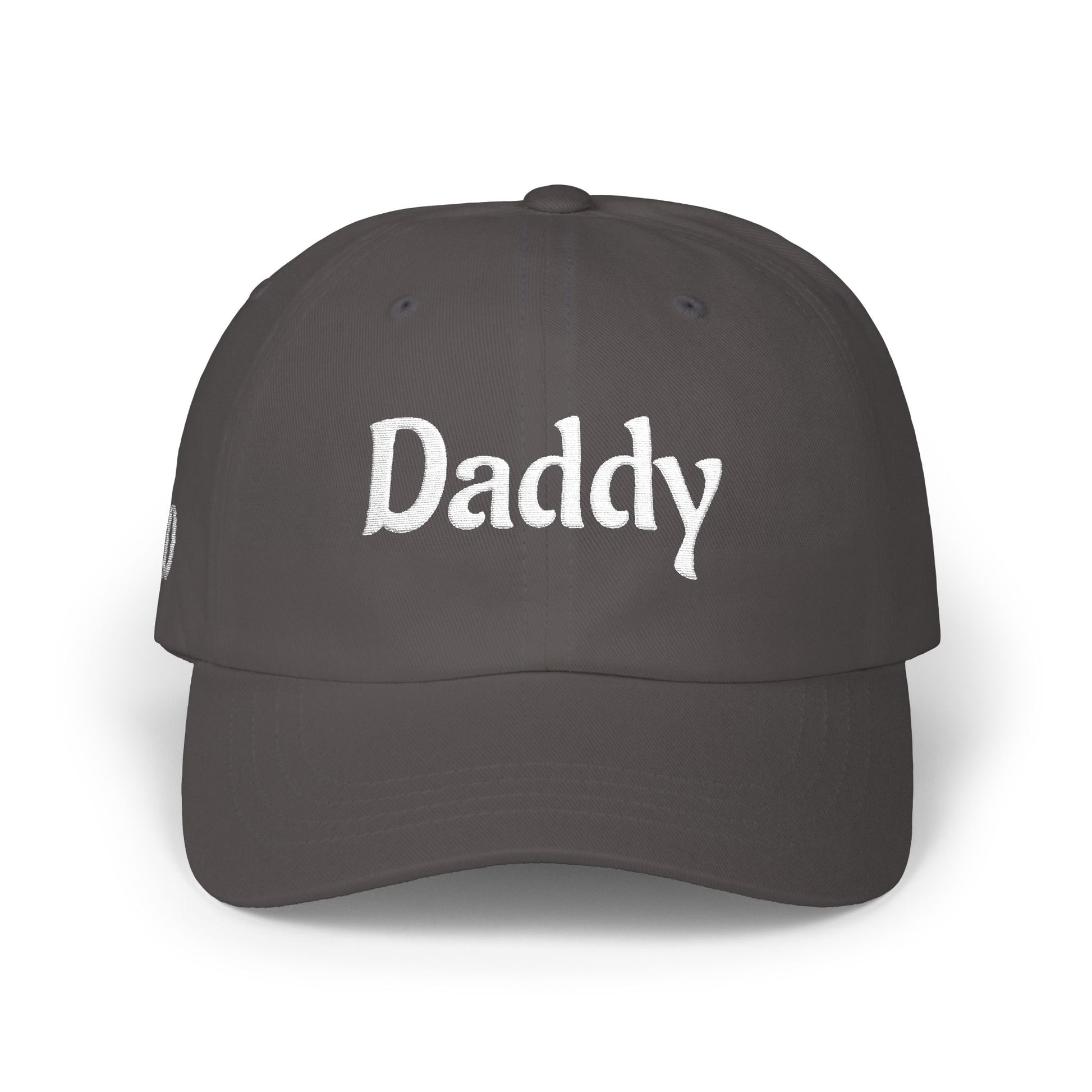 Daddy Embroidered Dad Cap — Classic Beige Baseball Hat for Fathers, Father’s Day Gift