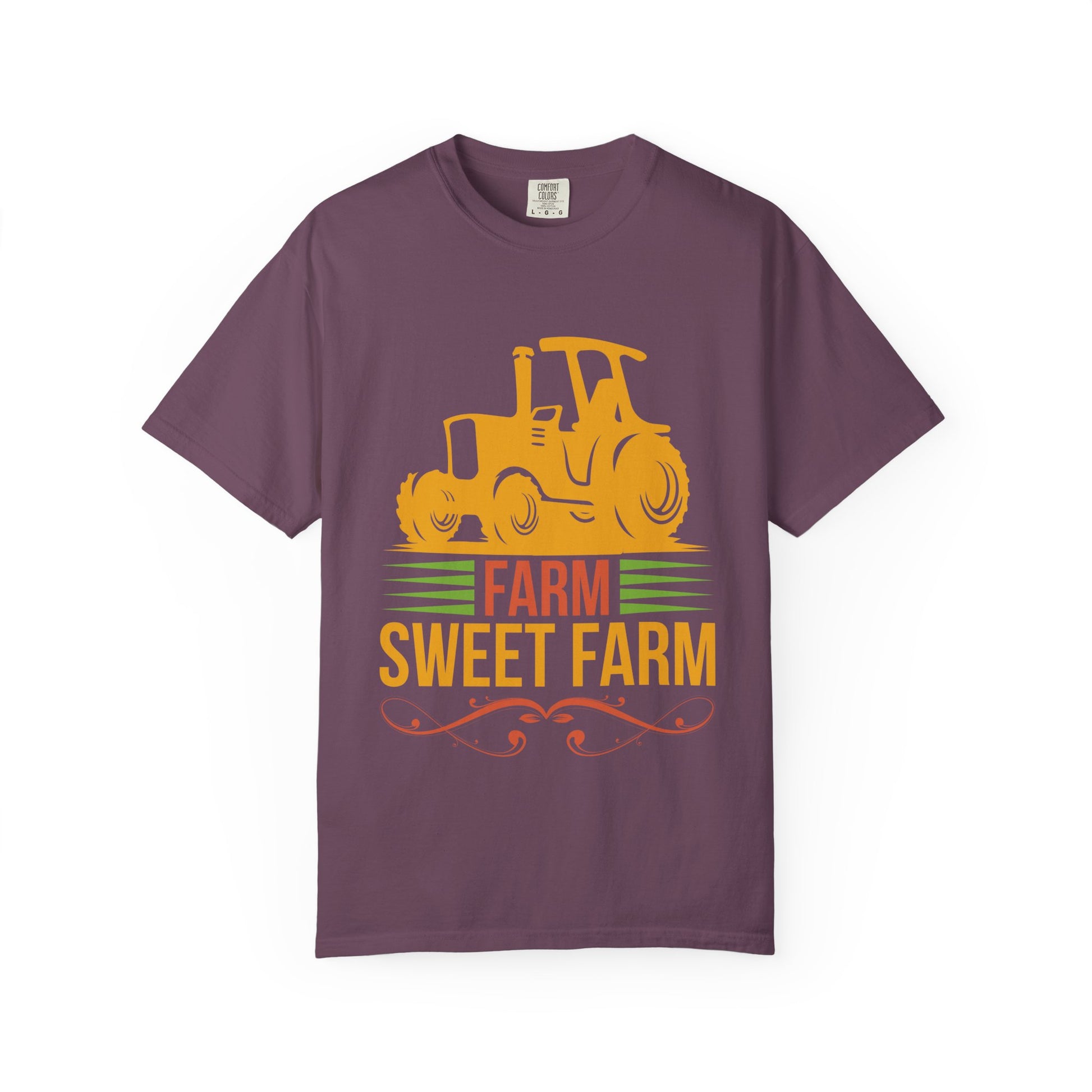 Farm Sweet Farm T-Shirt — Vintage Tractor Tee for Farmers & Country Lovers
