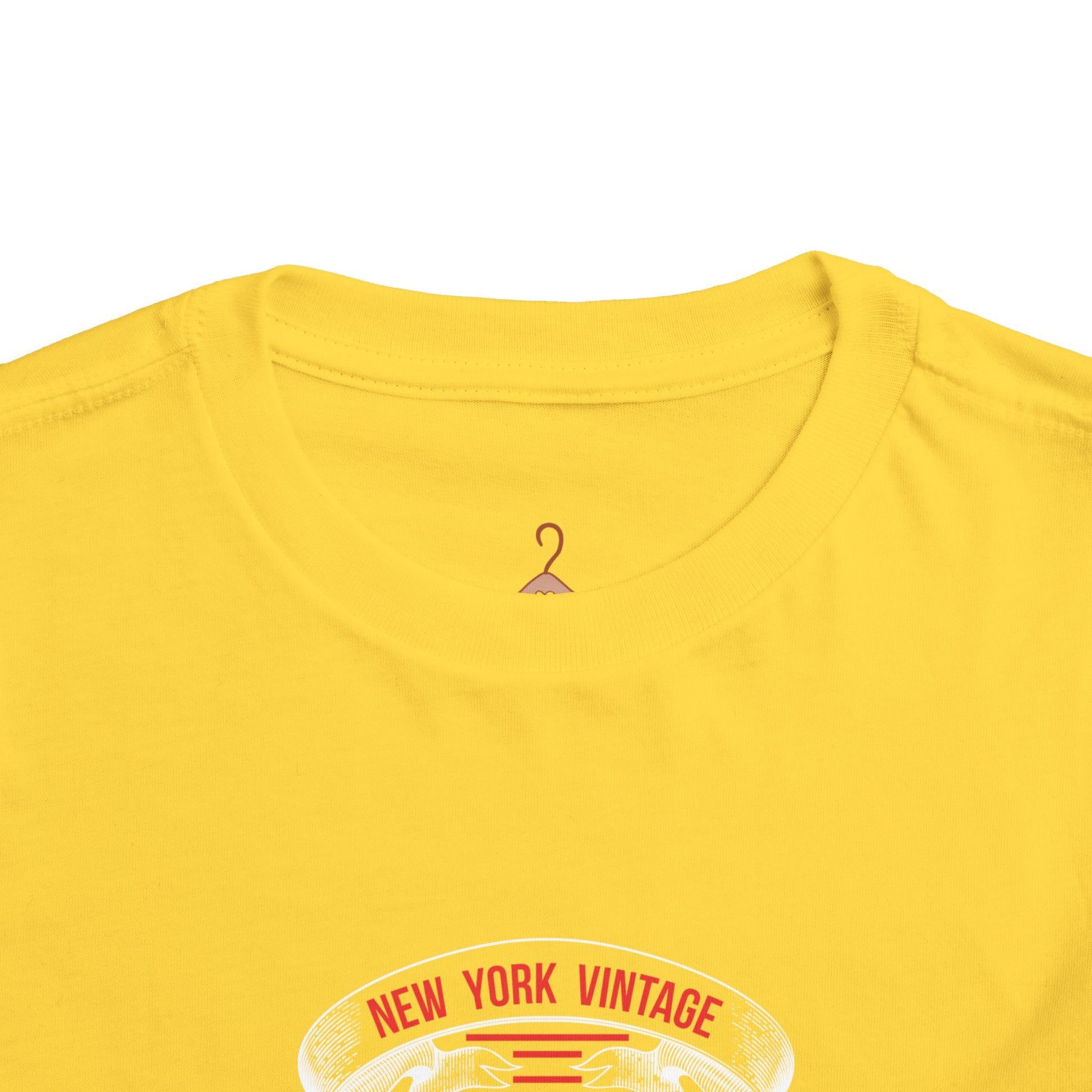 Toddler Tee — "New York Vintage" Retro Microphone Graphic