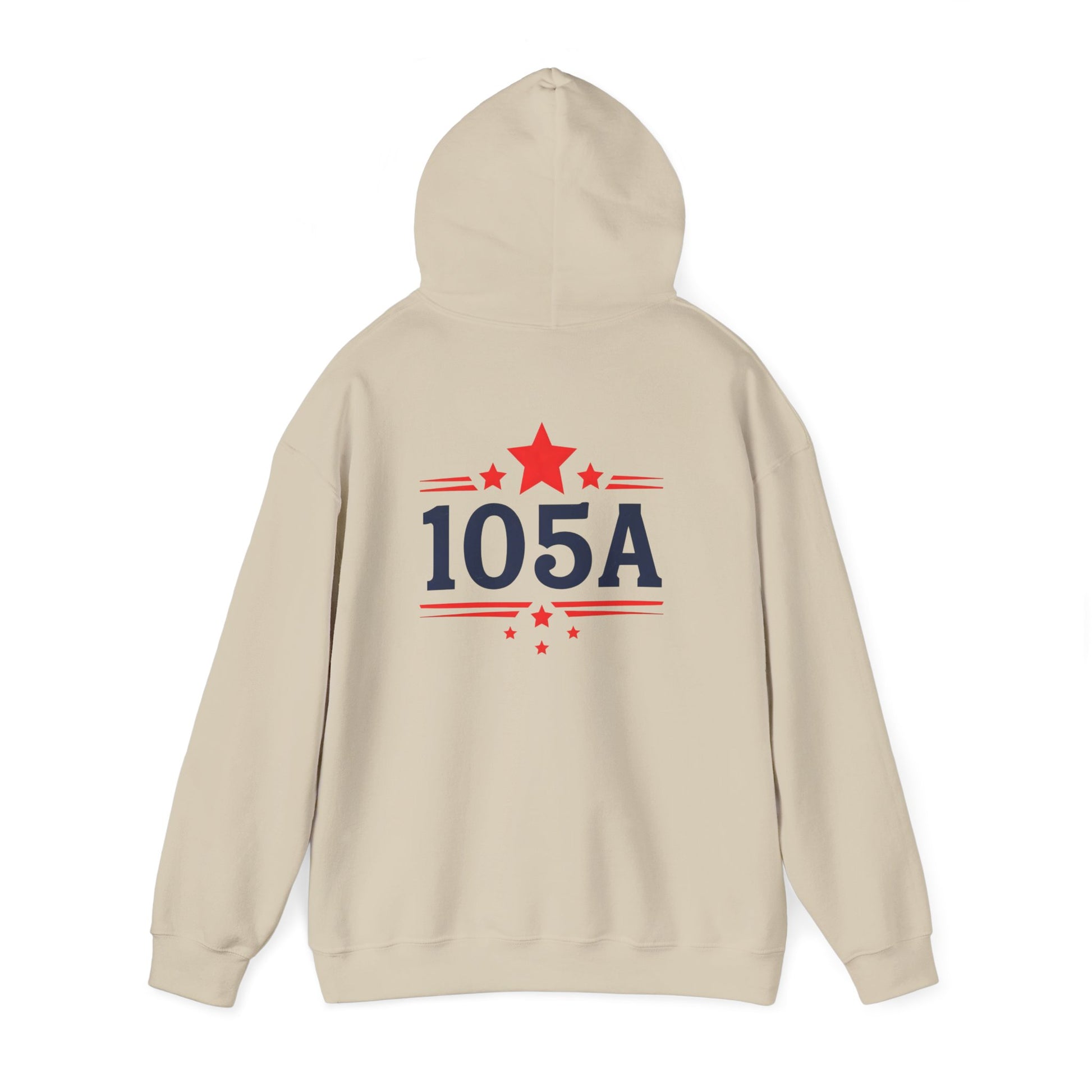 105A Stars Unisex Hooded Sweatshirt