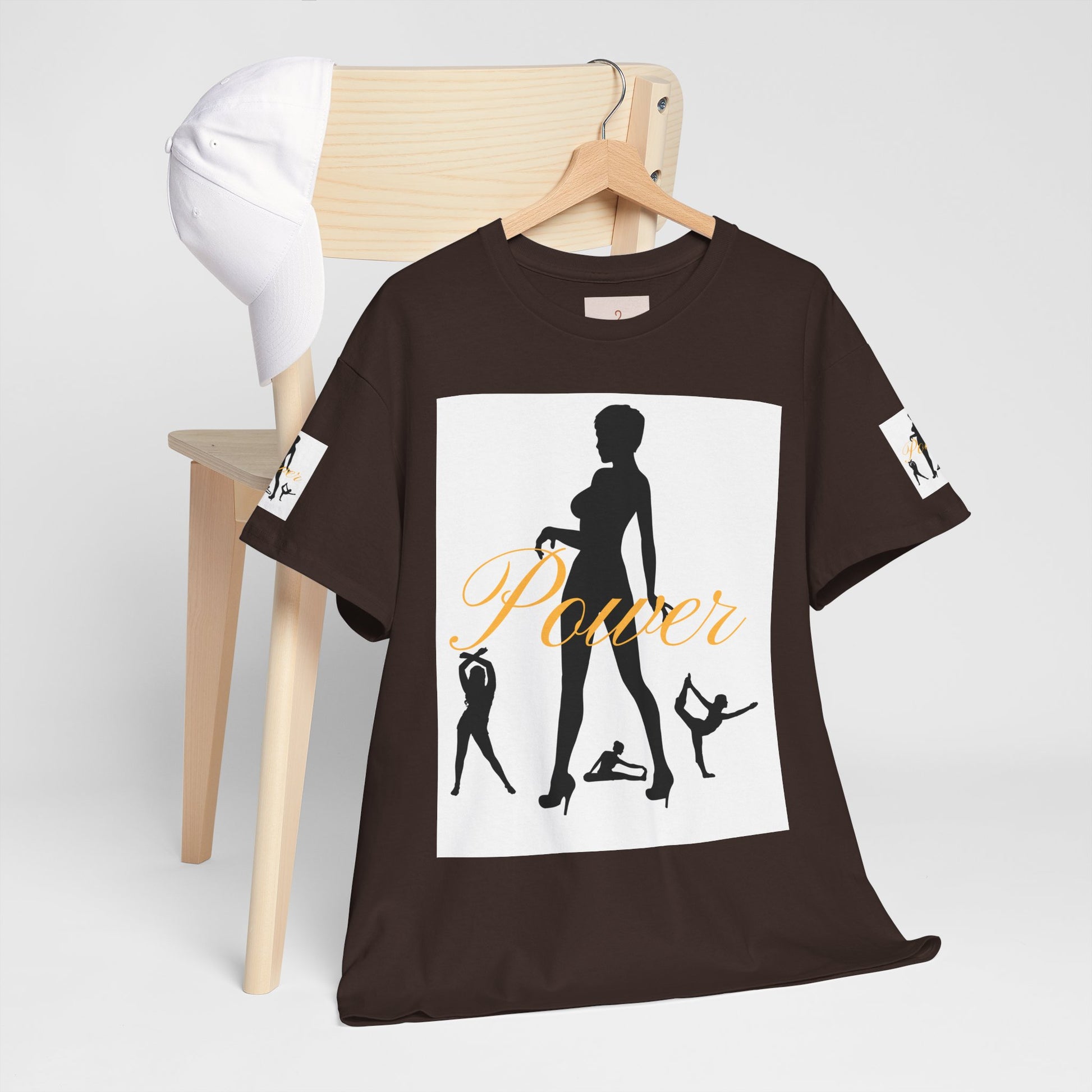 Power Silhouette Tee — Empowerment Graphic T‑Shirt