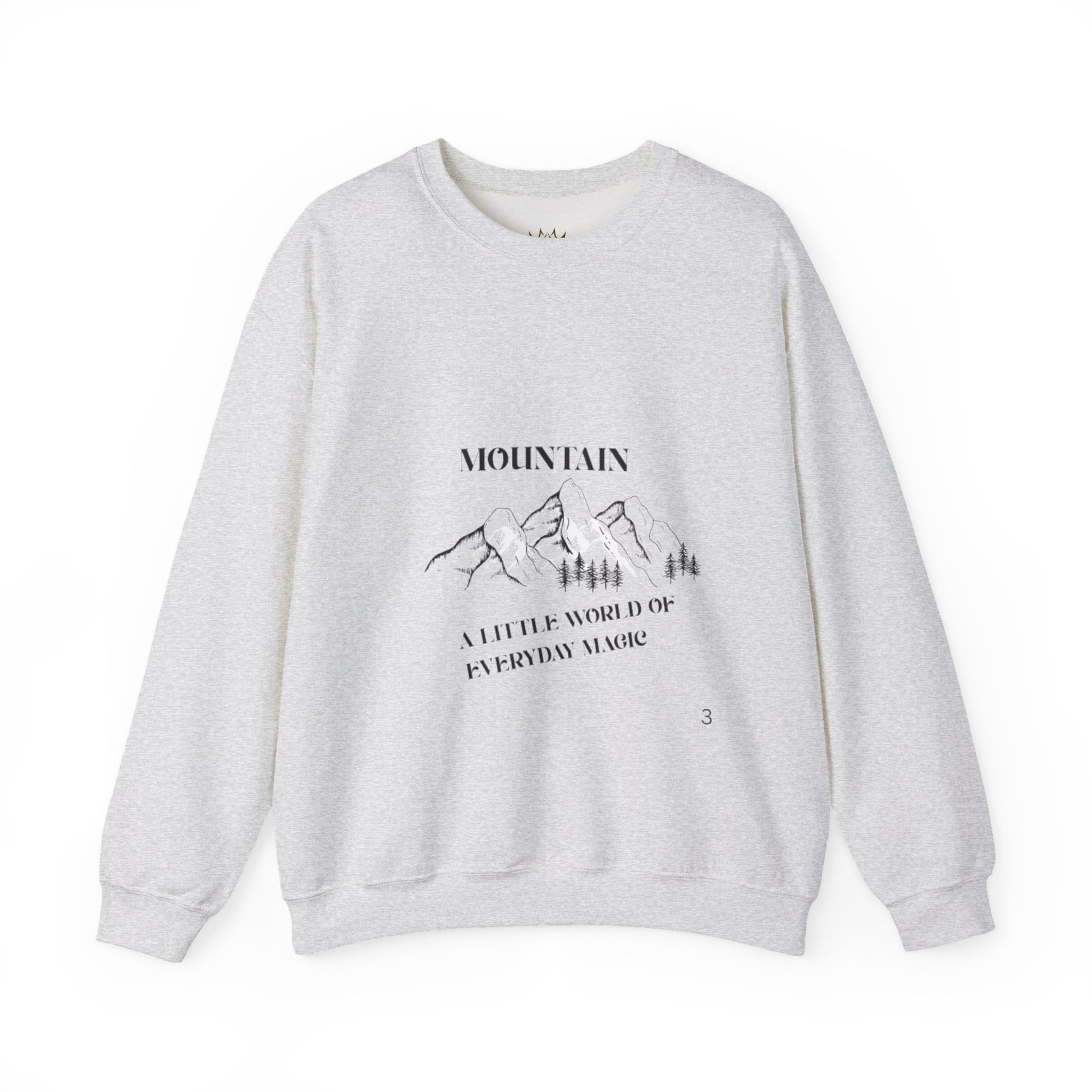 Mountain Vibes Crewneck Sweatshirt, Everyday Magic