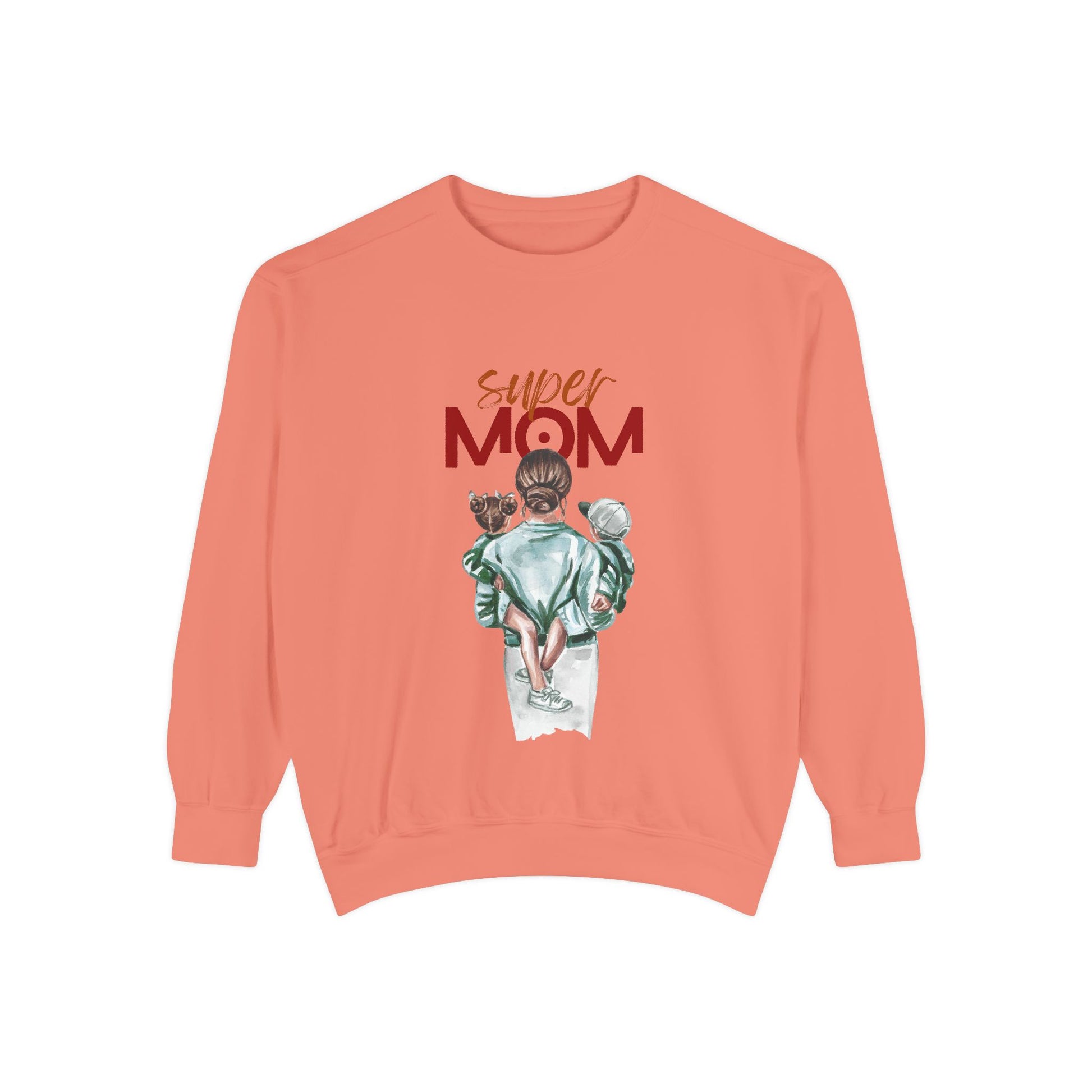 Super Mom Garment-Dyed Sweatshirt