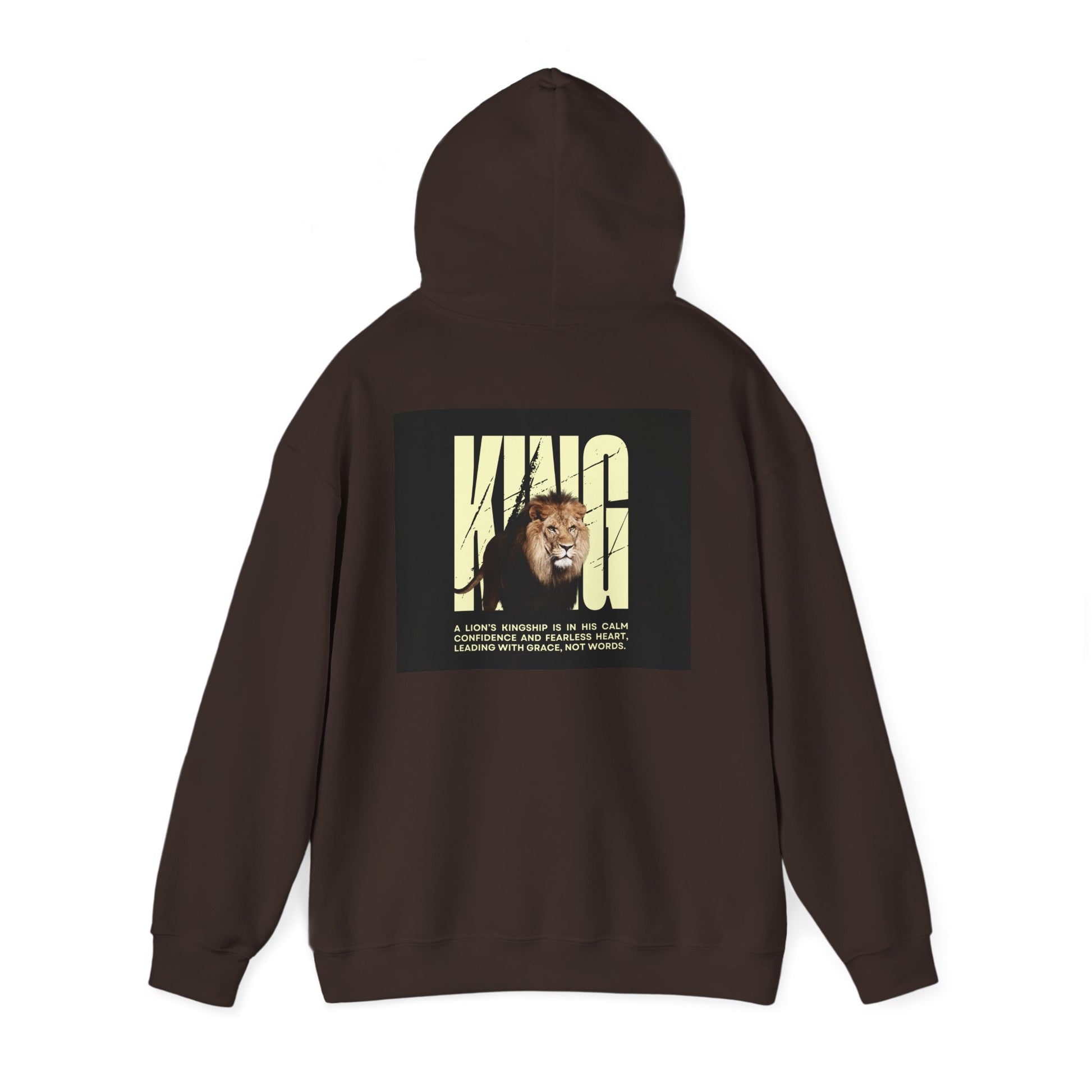 Bold King Hoodie for Empowerment Enthusiasts