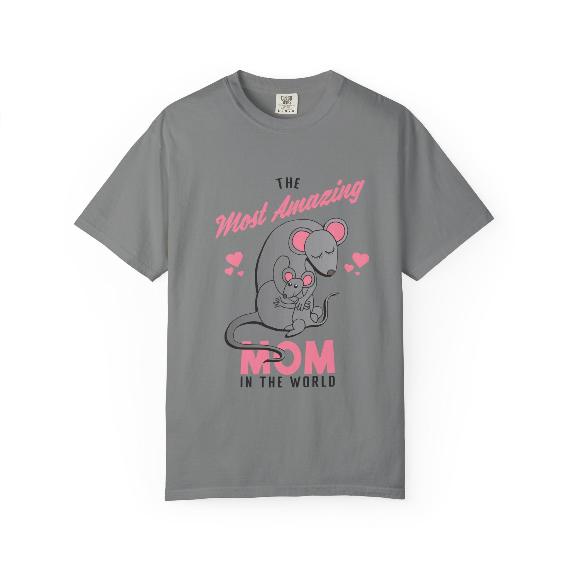 Mom Appreciation T-Shirt, Cute Mouse Mom Tee, Gift for Mother's Day