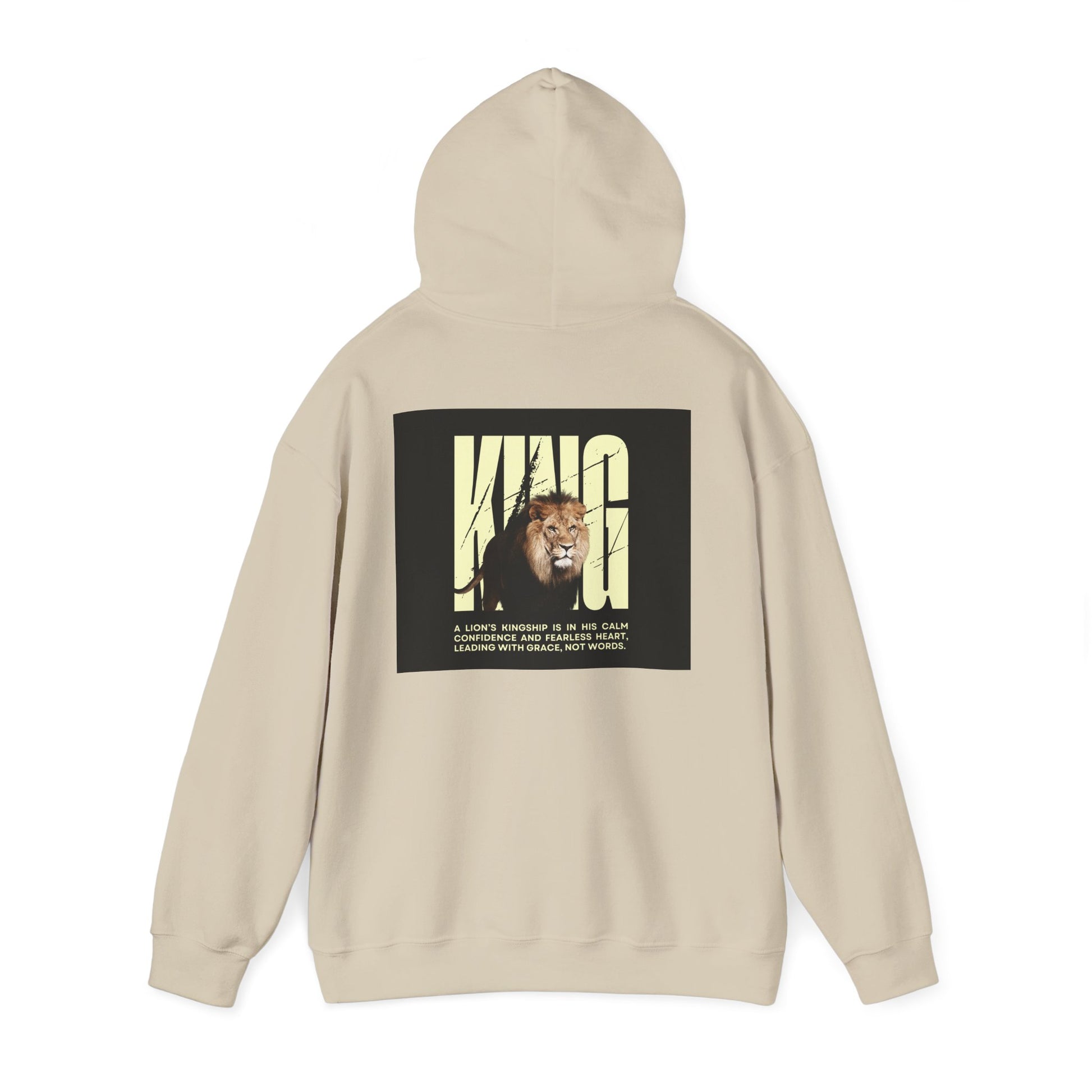 Bold King Hoodie for Empowerment Enthusiasts