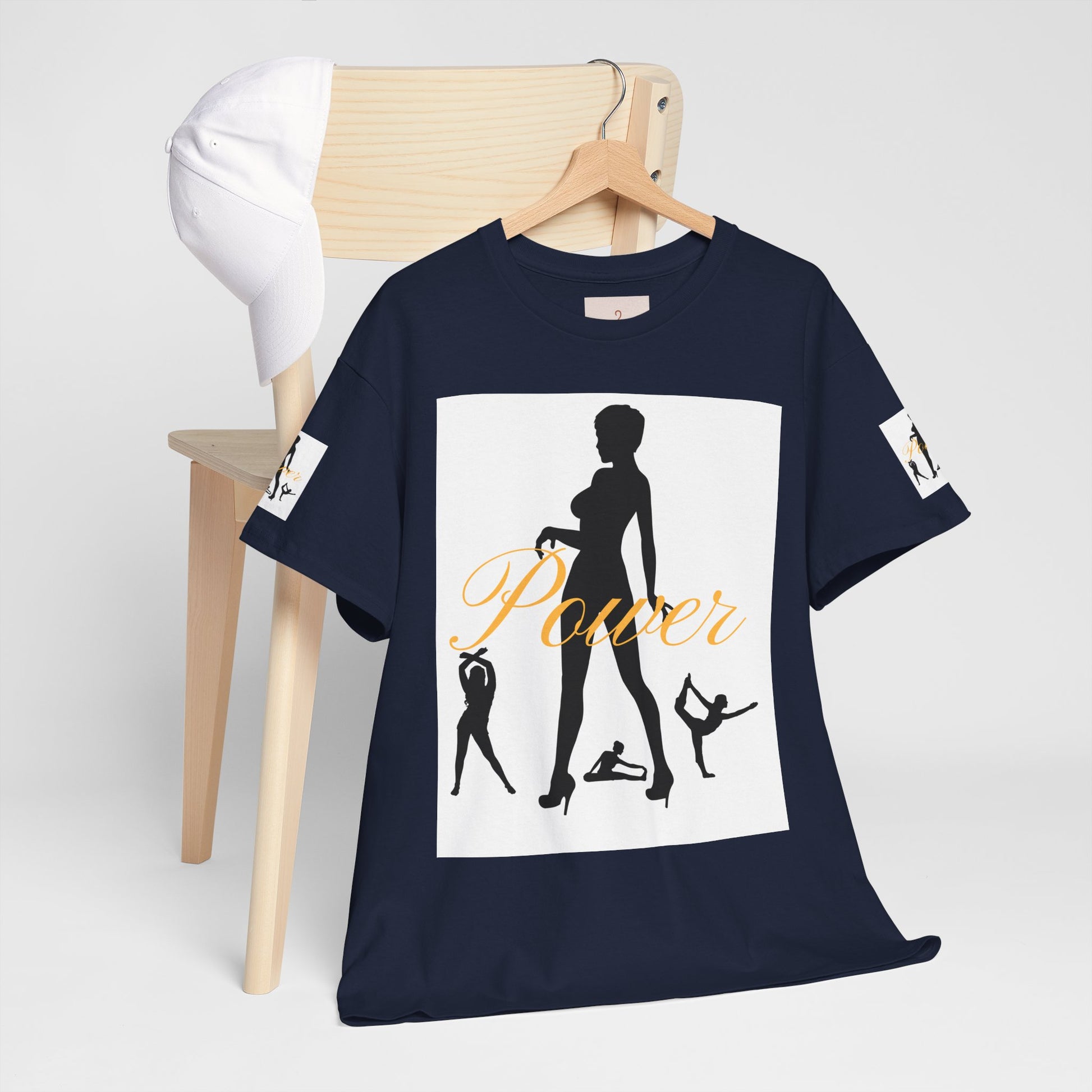 Power Silhouette Tee — Empowerment Graphic T‑Shirt
