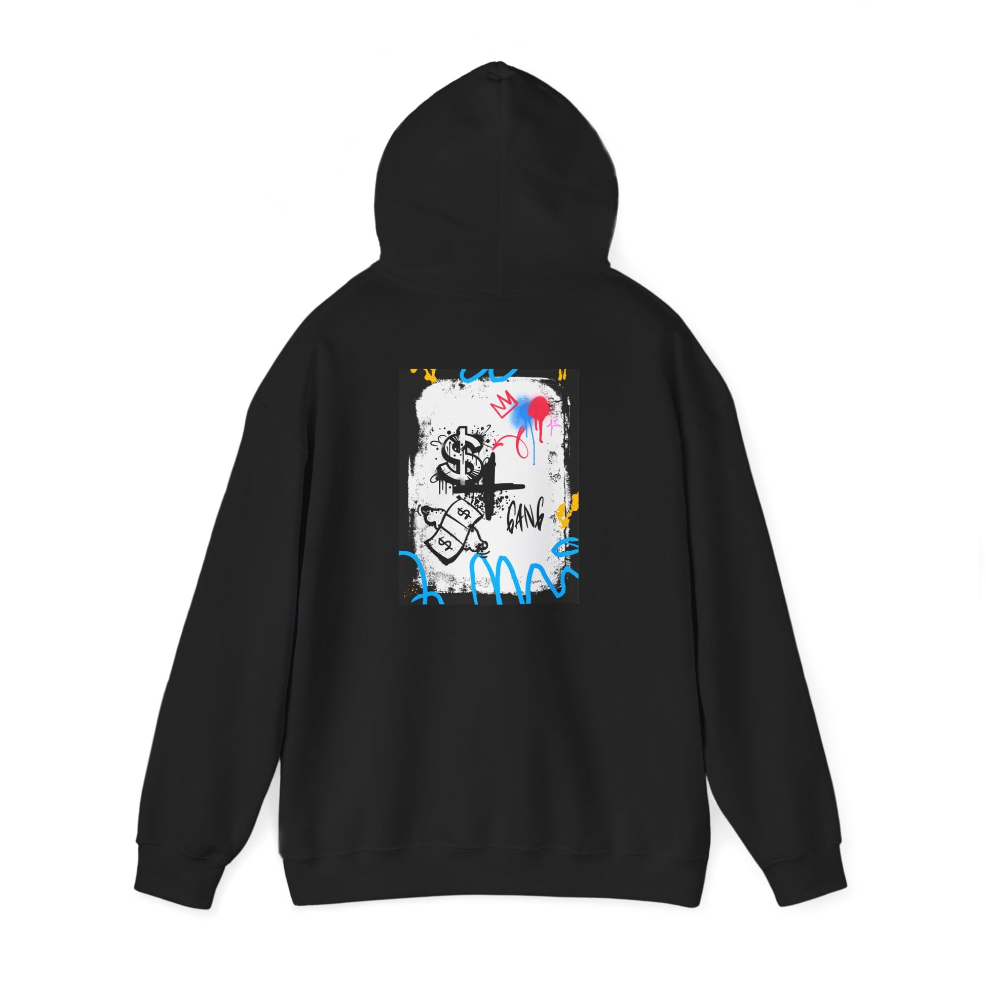 Street Art Inspired Unisex Hoodie, Graphic Sweatshirt, Urban Fashion Wear