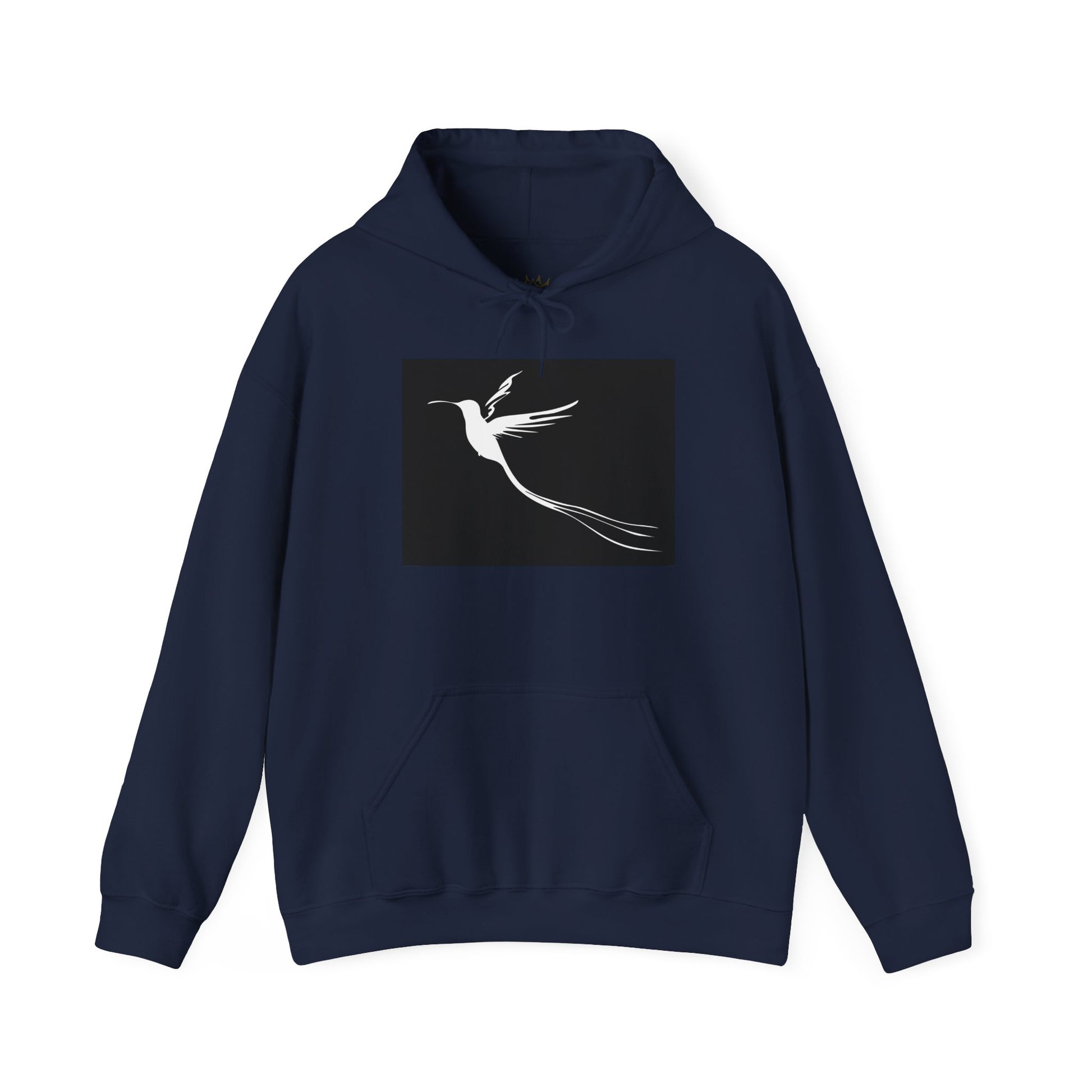 Minimalist Hummingbird Hoodie | Cozy Gift for Nature Lovers, Casual Wear