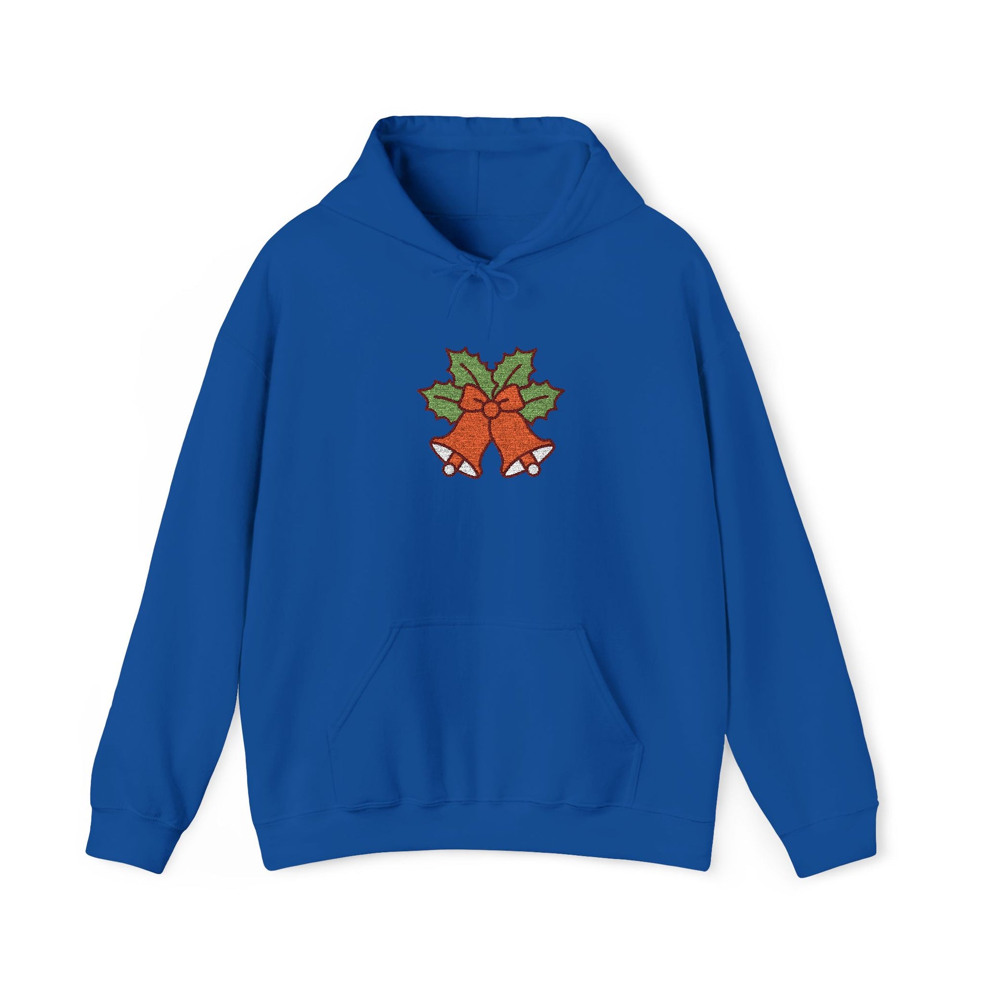 Holiday Bells Unisex Hoodie, Cozy Winter Sweatshirt, Festive Gift, Christmas Apparel