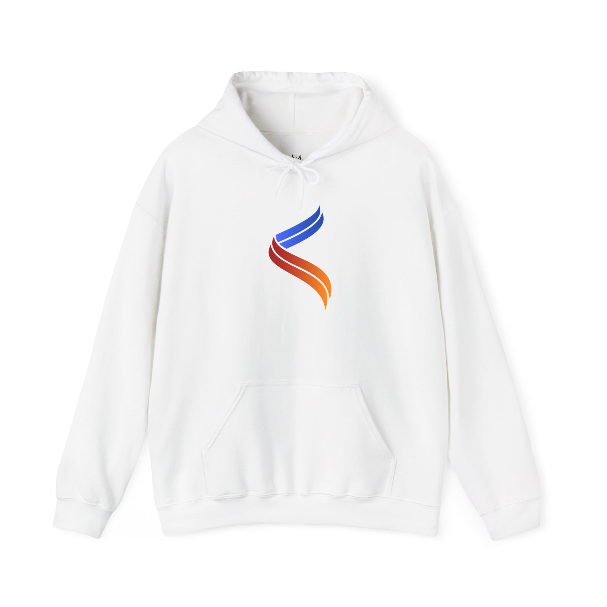 Vibrant Flow Unisex Hooded Sweatshirt | Colorful Graphic Pullover | Cozy Streetwear