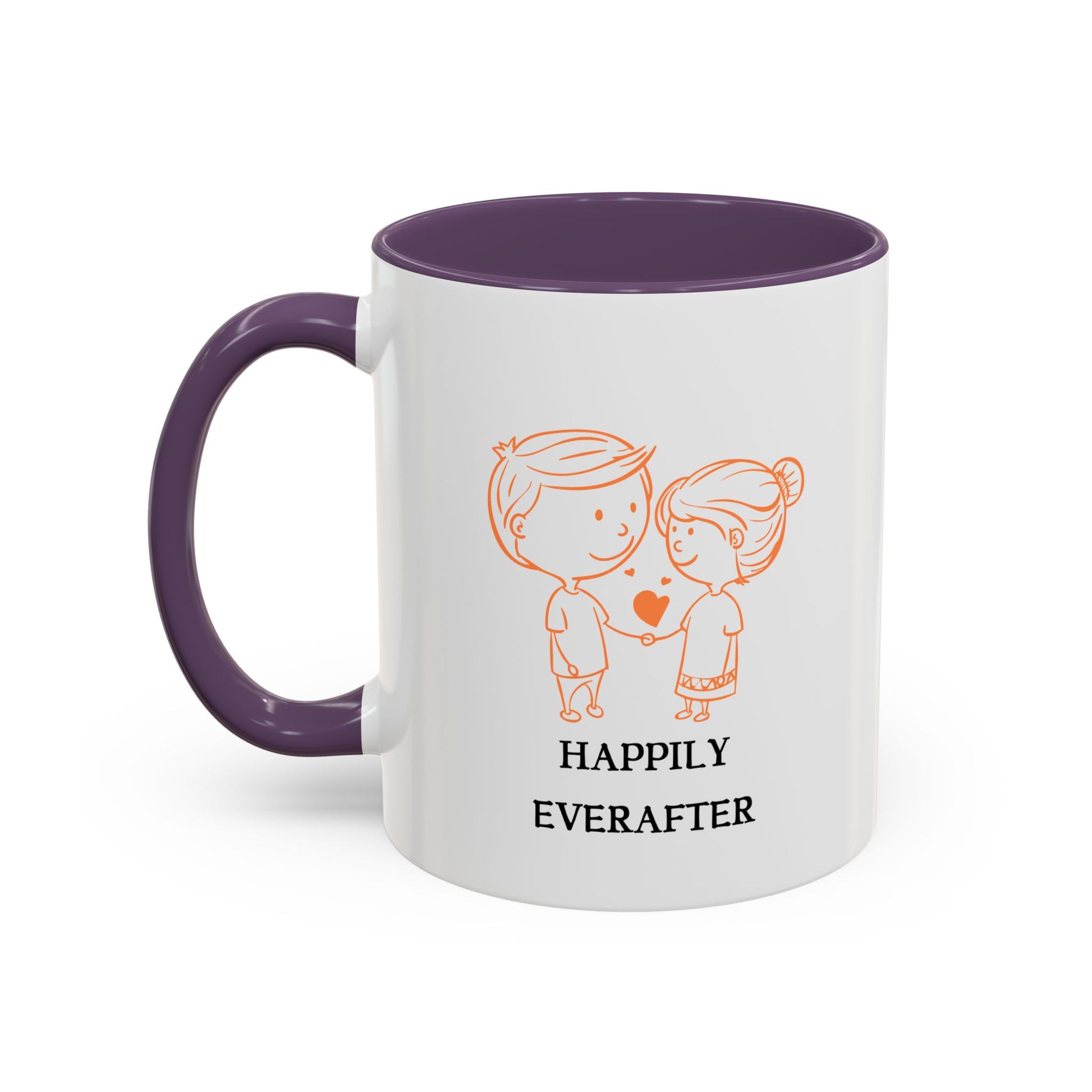 Happily Ever After Accent Coffee Mug