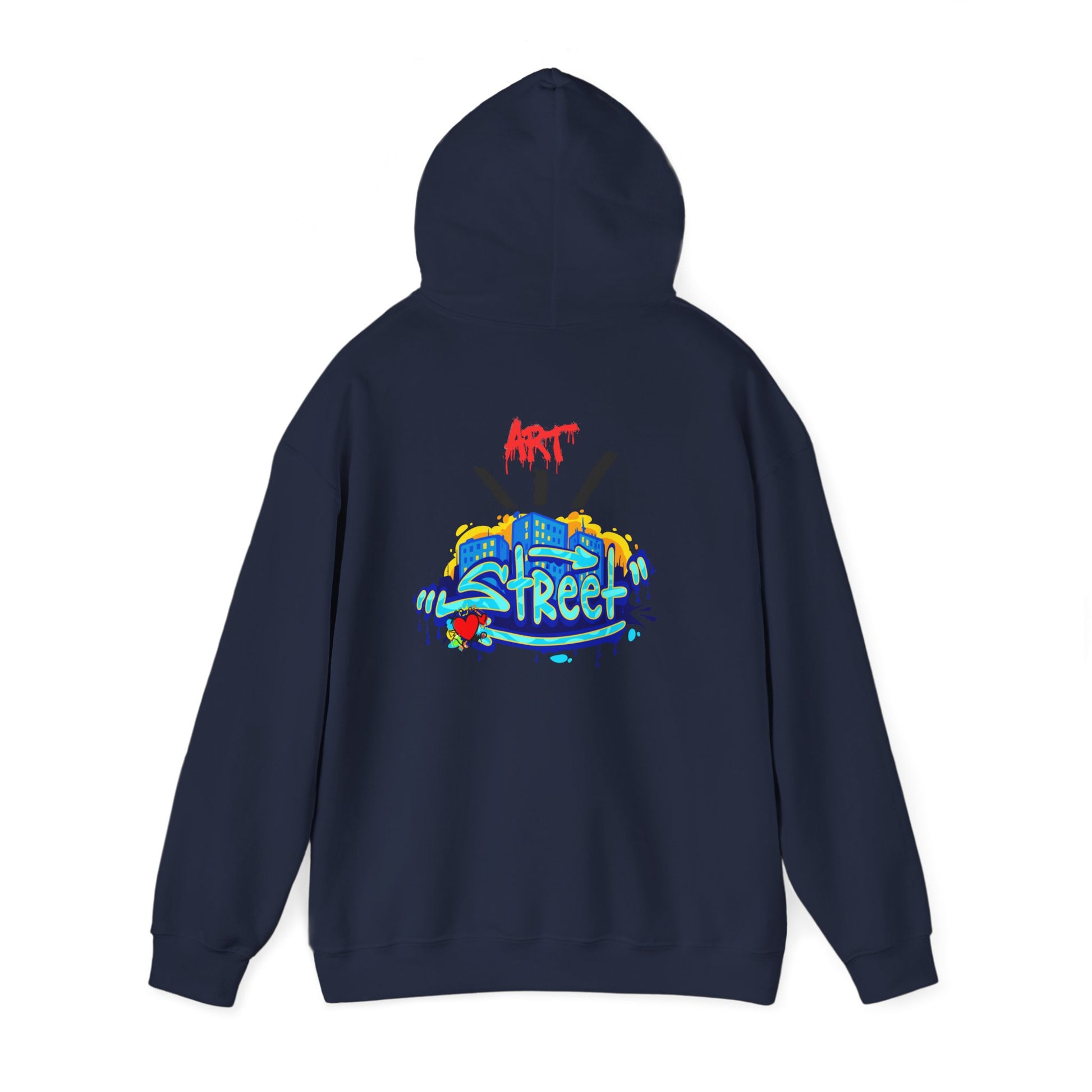 Street Art Inspired Unisex Hoodie, Cool Urban Clothing, Graffiti Sweatshirt