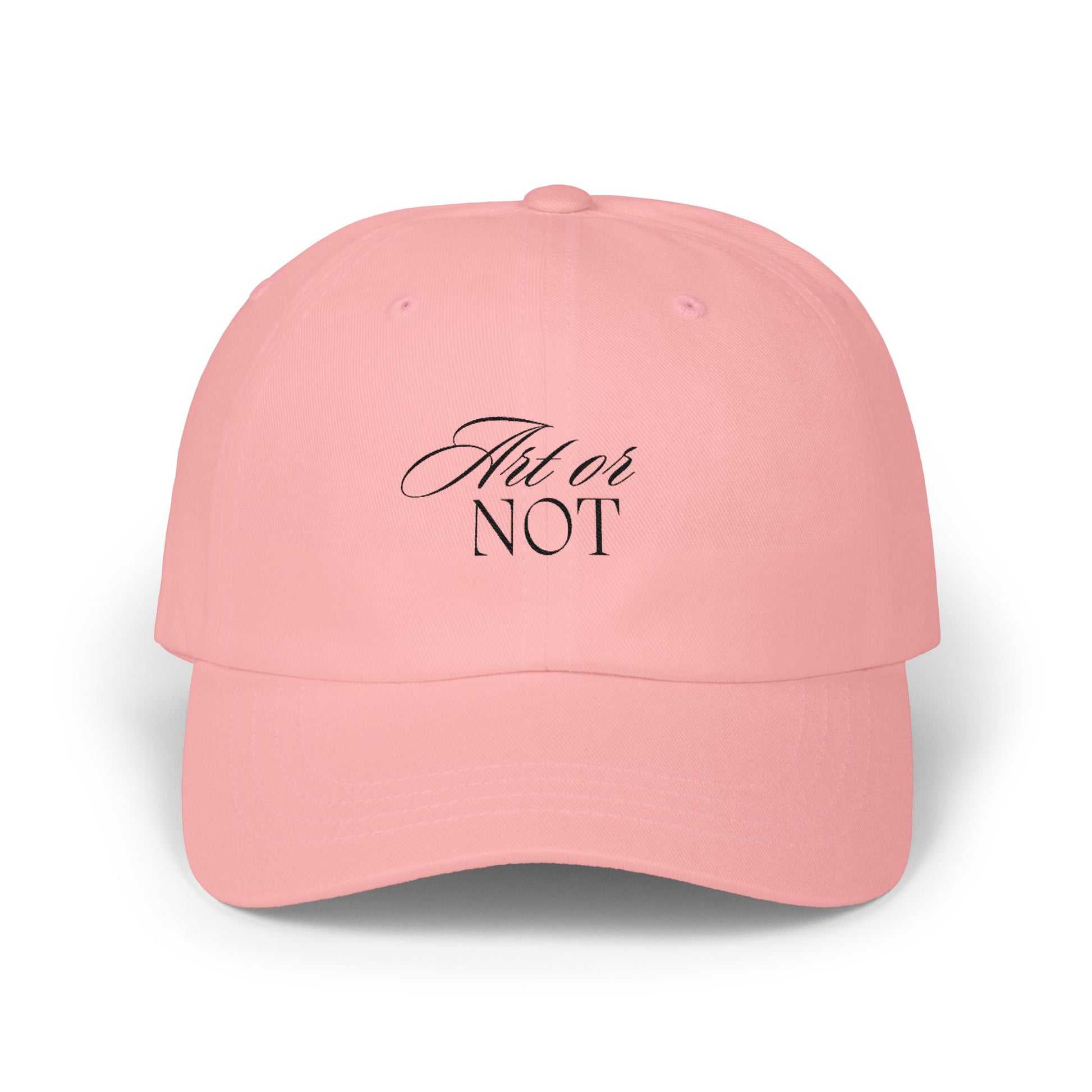 Classic Dad Cap – 'Hot or Not' Embroidered Baseball Hat