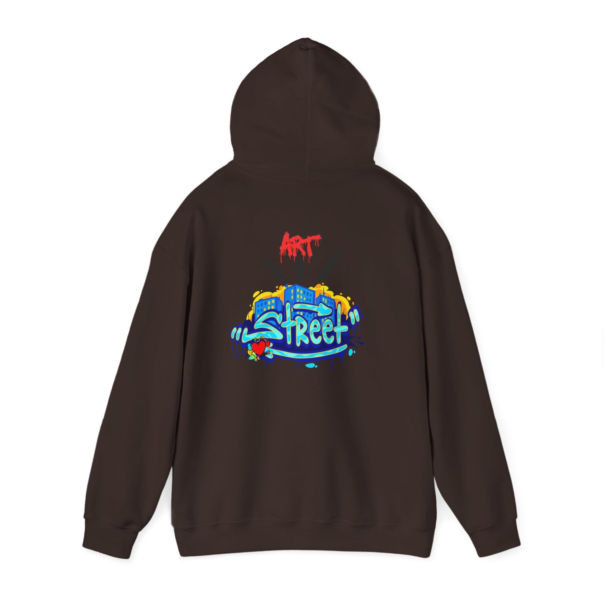 Street Art Inspired Unisex Hoodie, Cool Urban Clothing, Graffiti Sweatshirt