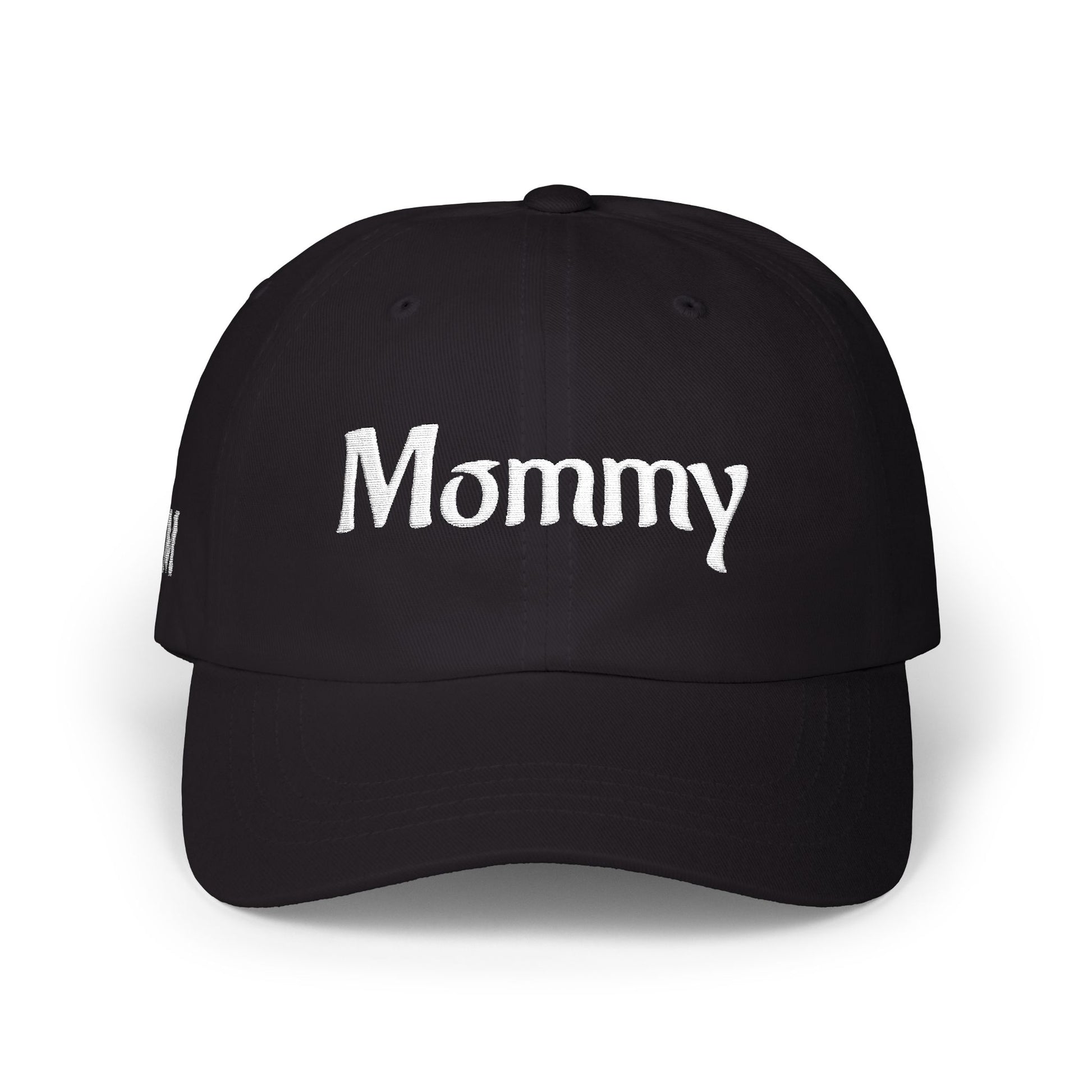 Mommy Embroidered Dad Cap — Casual Mom Baseball Hat, 'Mom' Back Detail, Mother's Day Gift