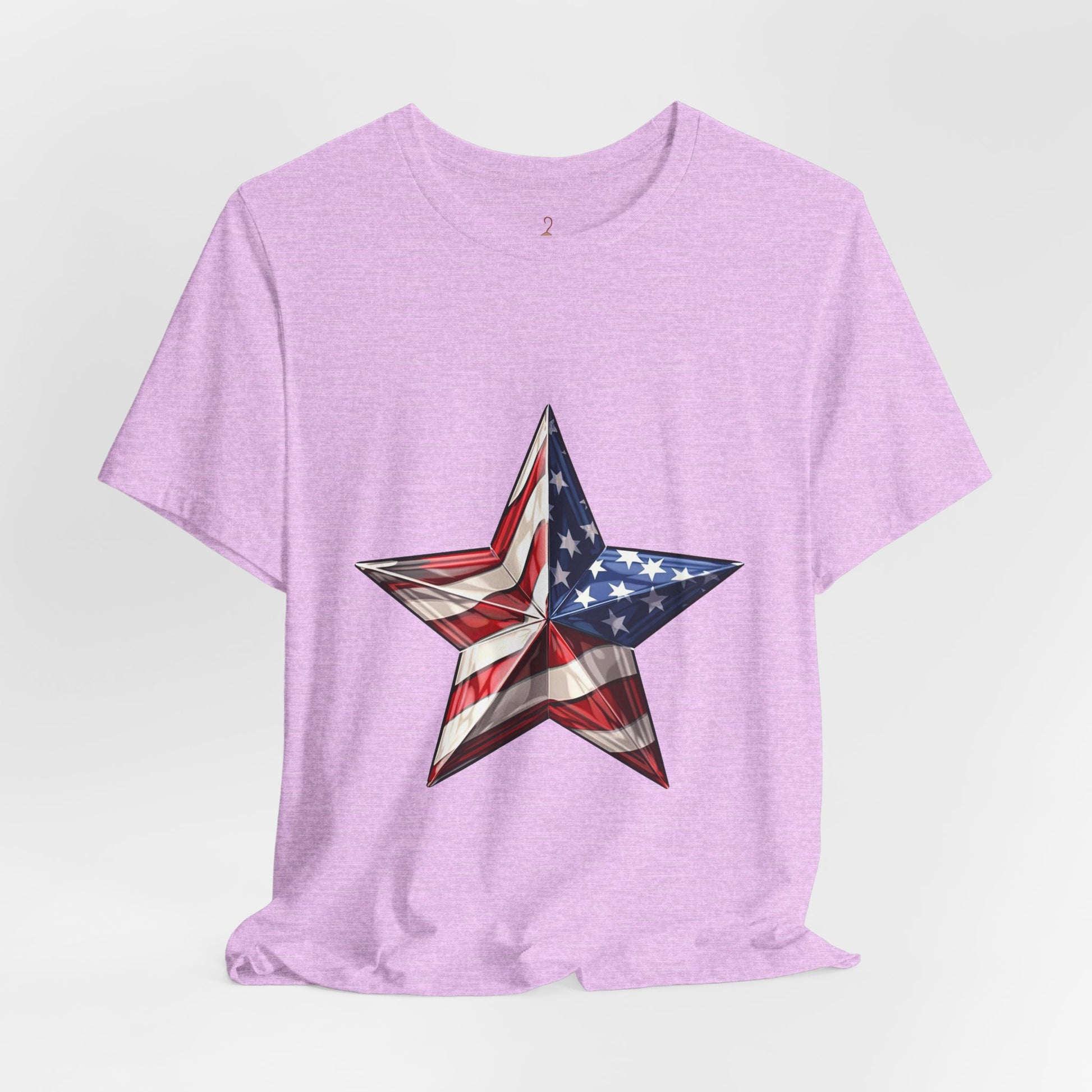 American Flag Star T-Shirt — Patriotic USA Graphic Tee