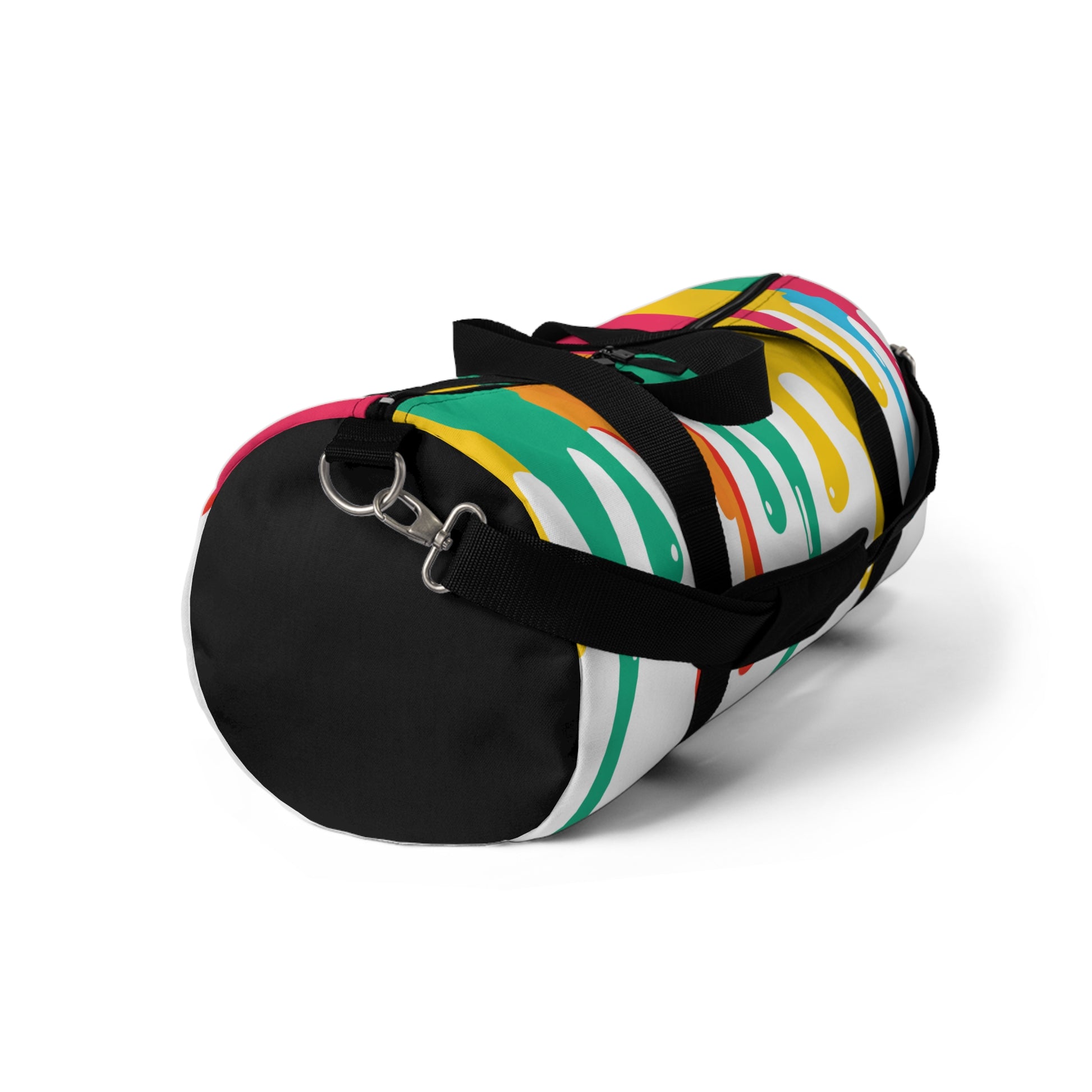 Color Drip Duffel Bag — Bright Paint Splash Travel Gym Bag