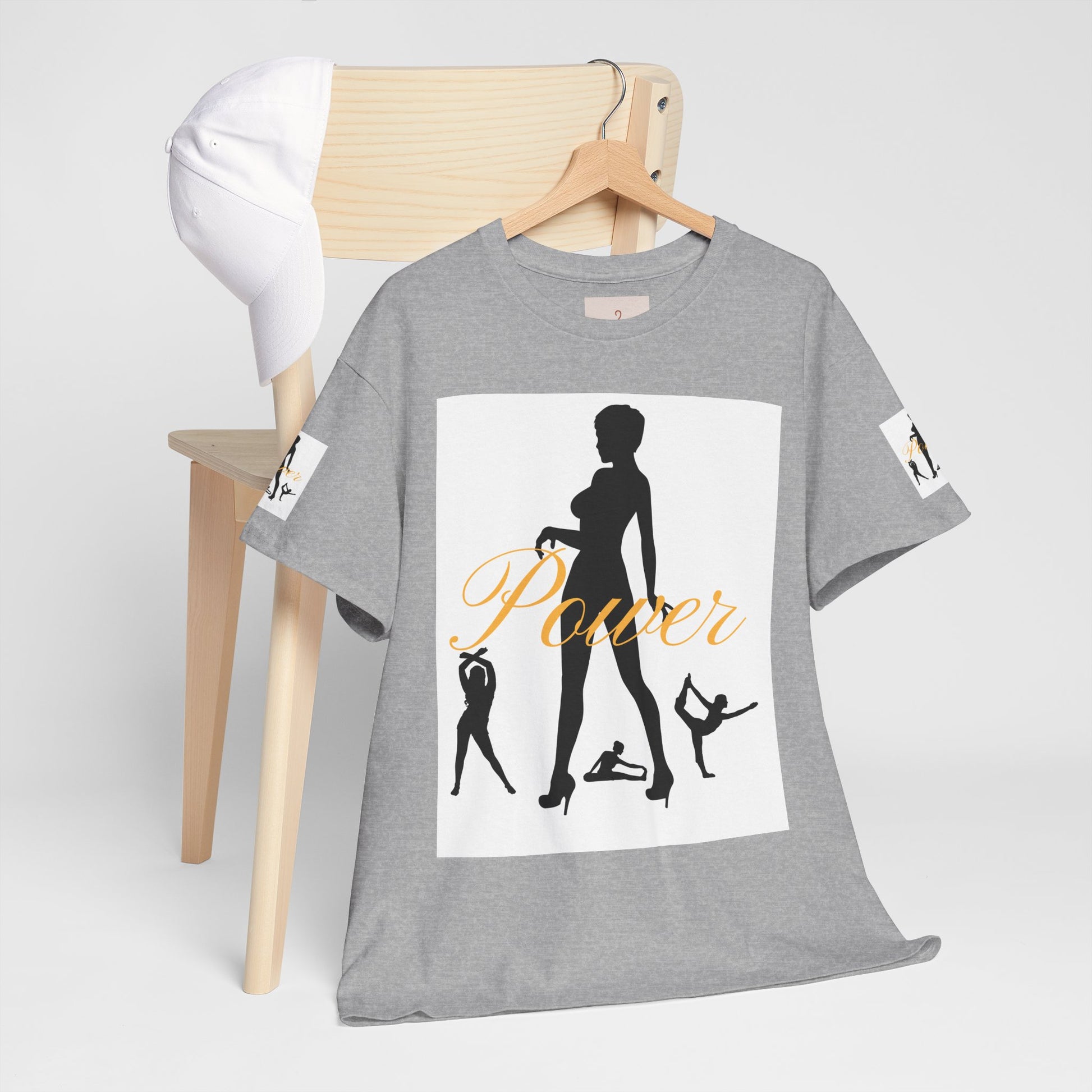 Power Silhouette Tee — Empowerment Graphic T‑Shirt