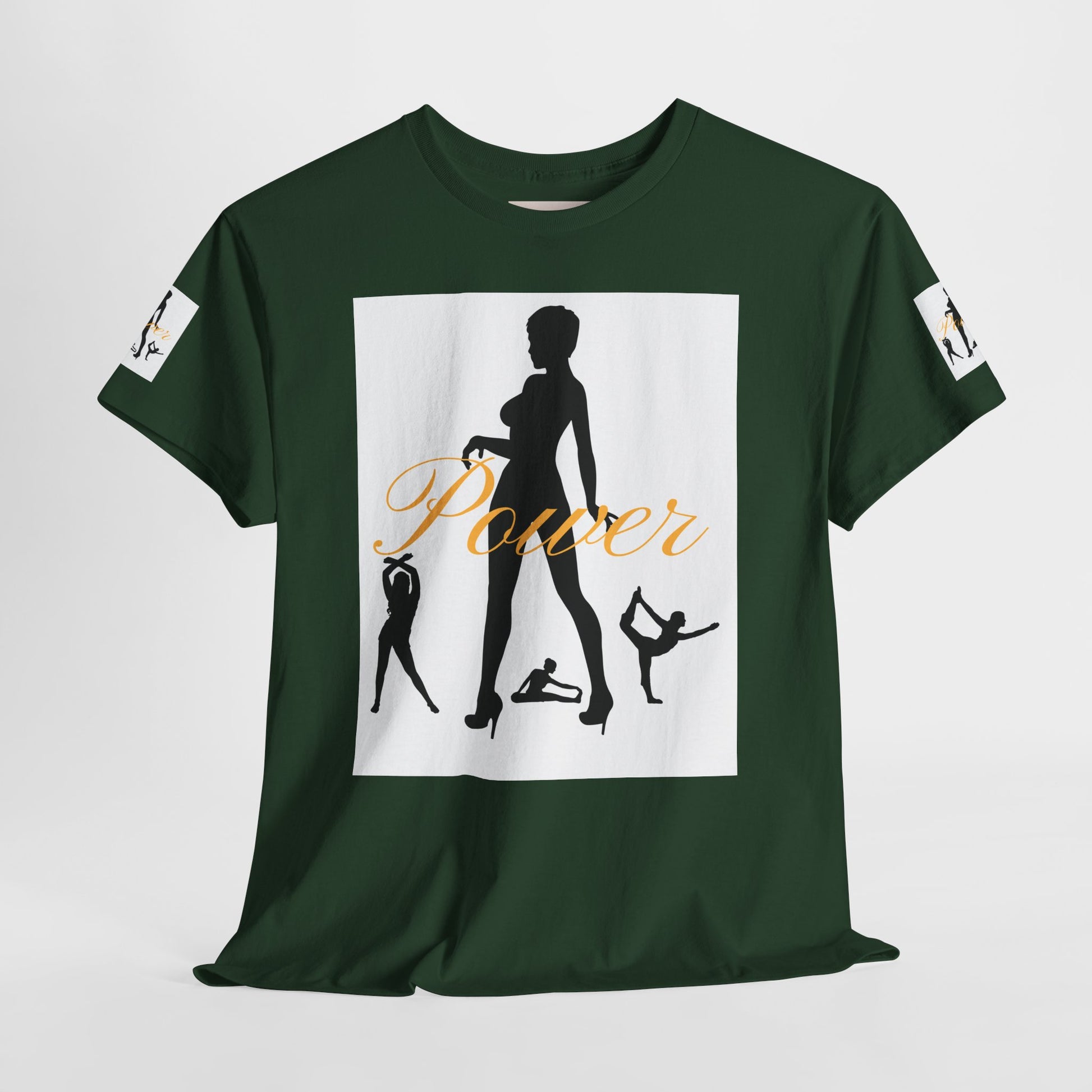 Power Silhouette Tee — Empowerment Graphic T‑Shirt