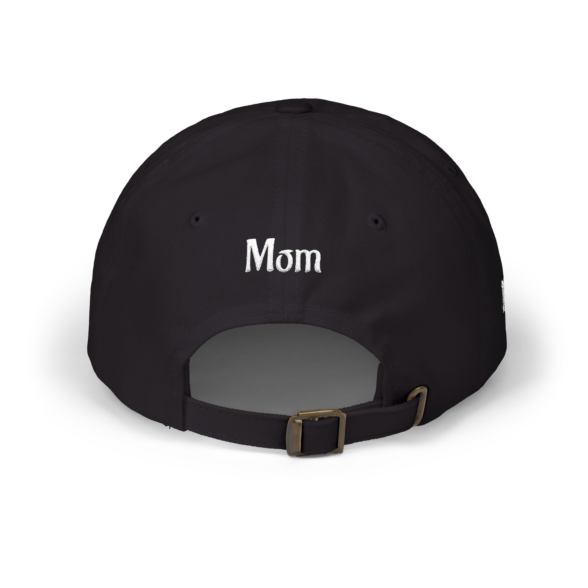 Mommy Embroidered Dad Cap — Casual Mom Baseball Hat, 'Mom' Back Detail, Mother's Day Gift