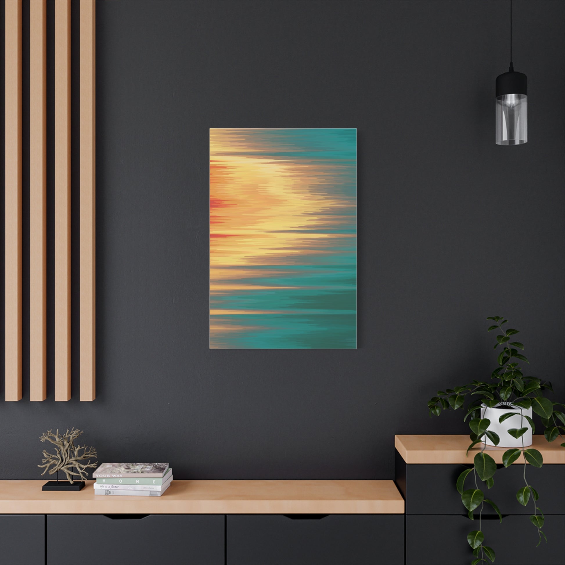 Vibrant Abstract Canvas Art, Colorful Wall Decor, Home Aesthetic, Modern Artwork,living room art