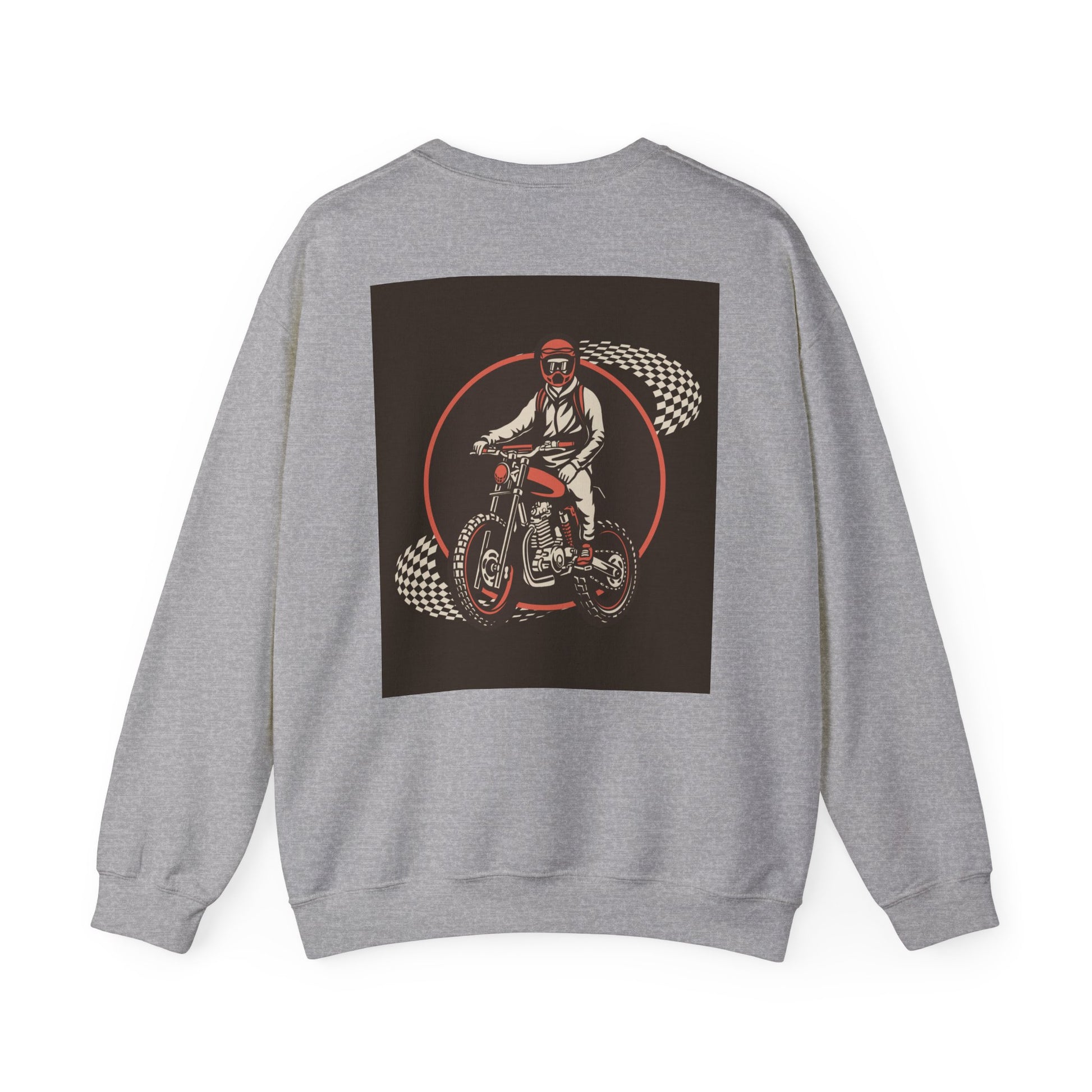 Motorcycle Rider Crewneck Sweatshirt – Unisex Heavy Blend™