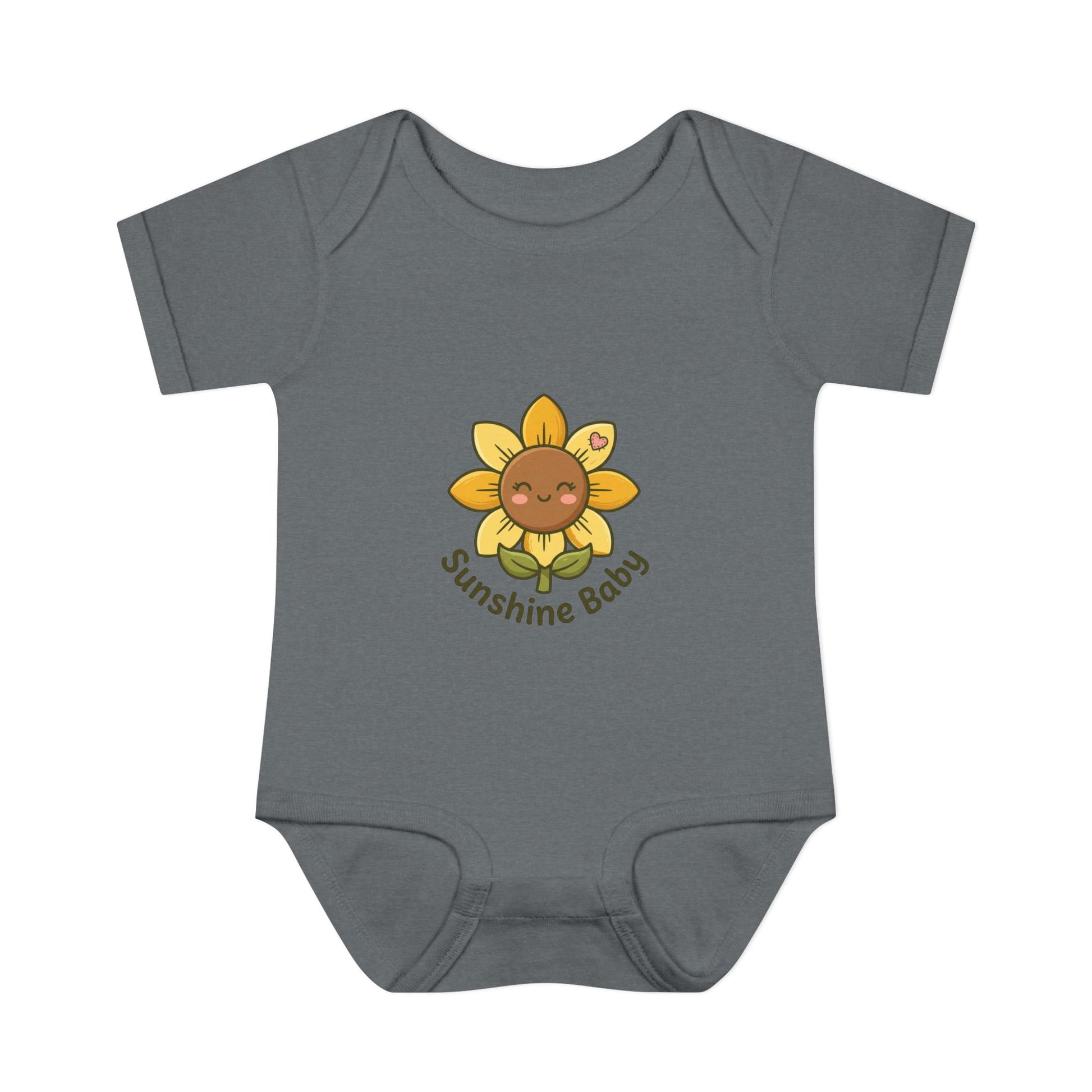 Sunflower Baby Bodysuit – Cute 'Little Sunshine' Infant Onesie