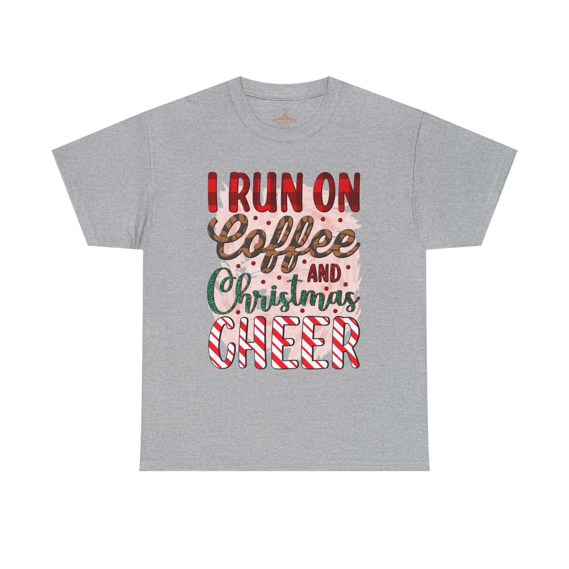 I Run on Coffee and Christmas Cheer Tee