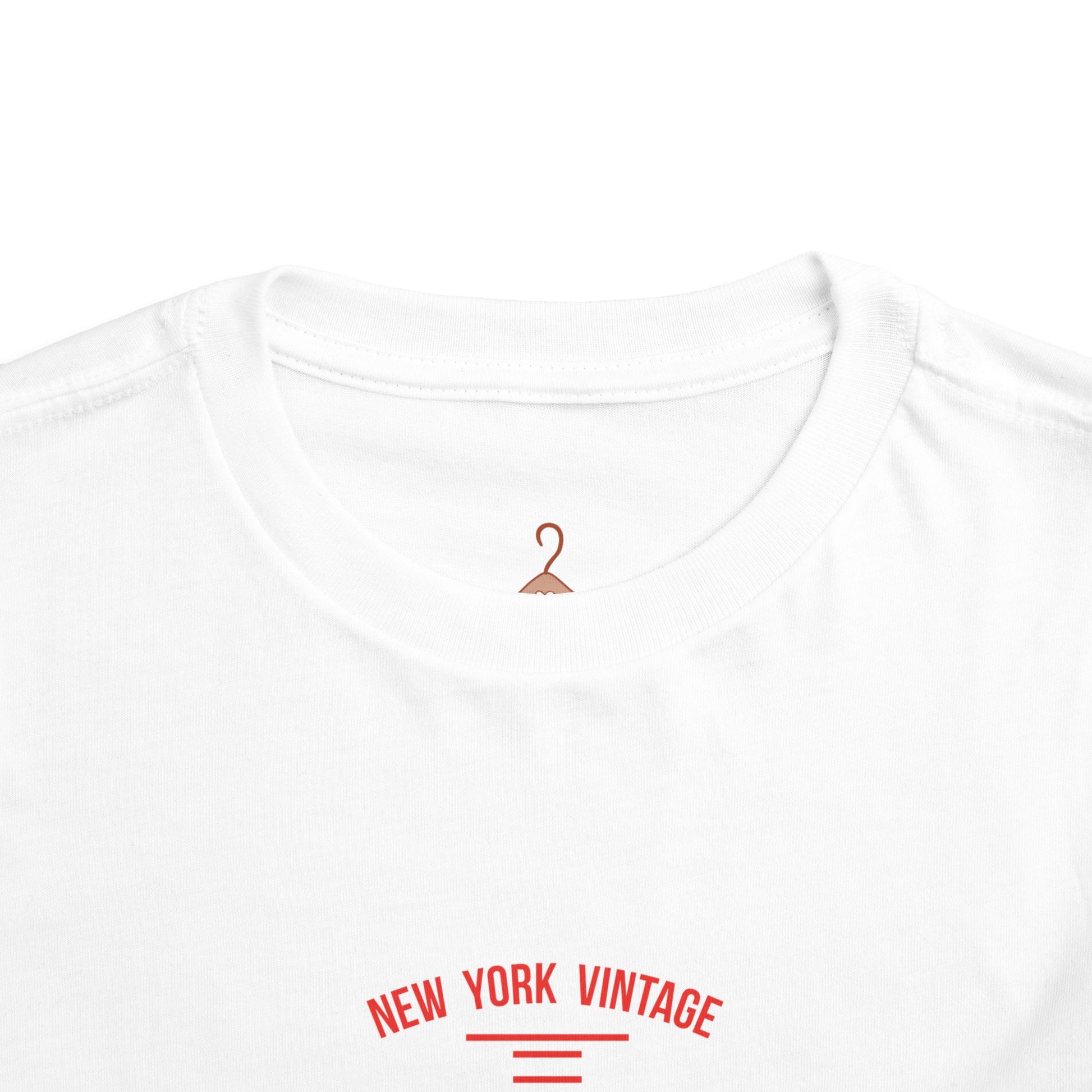 Toddler Tee — "New York Vintage" Retro Microphone Graphic