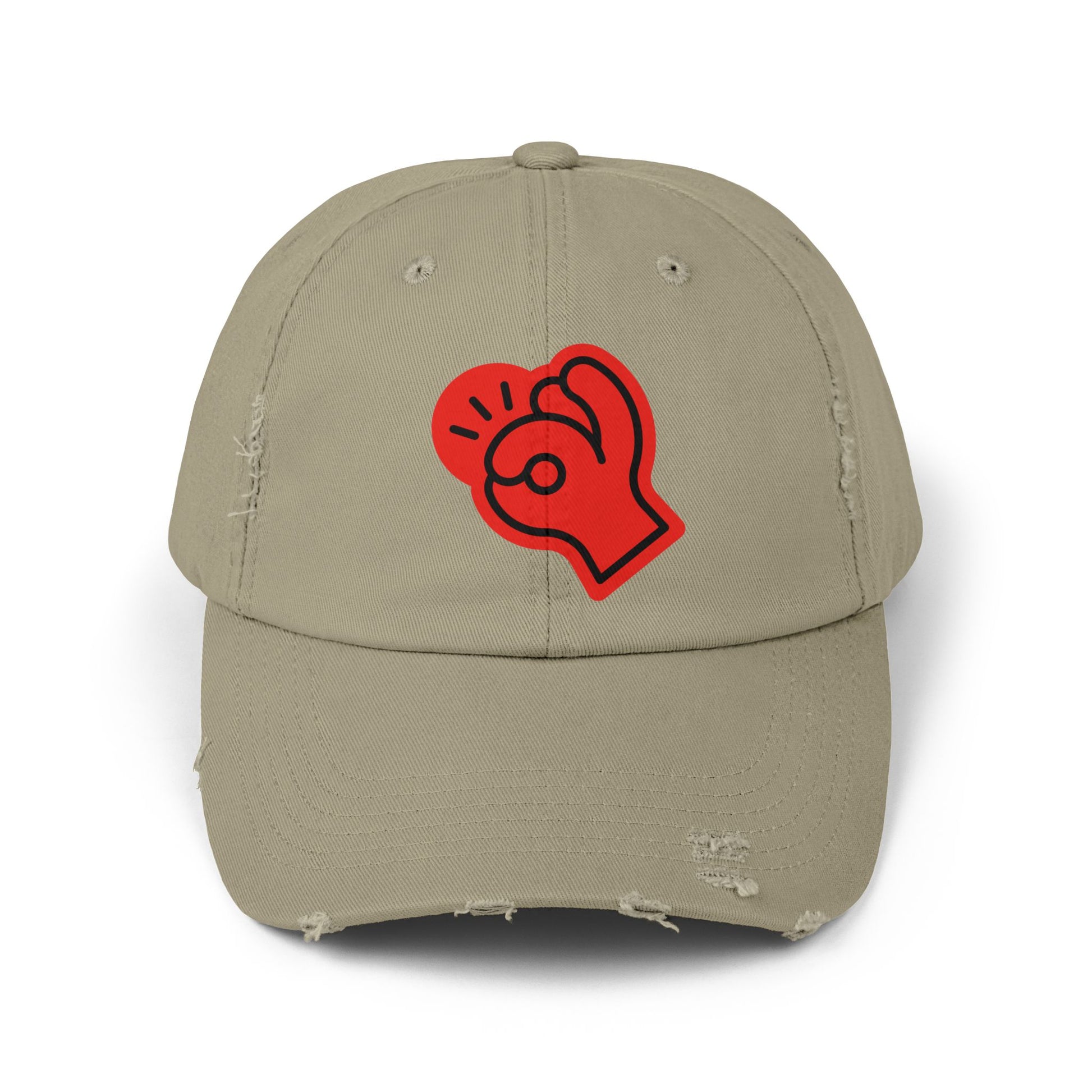 Bold Statement Unisex Distressed Cap, Fashion Accessories, Streetwear Hat, Summer Gift, Trendy Caps