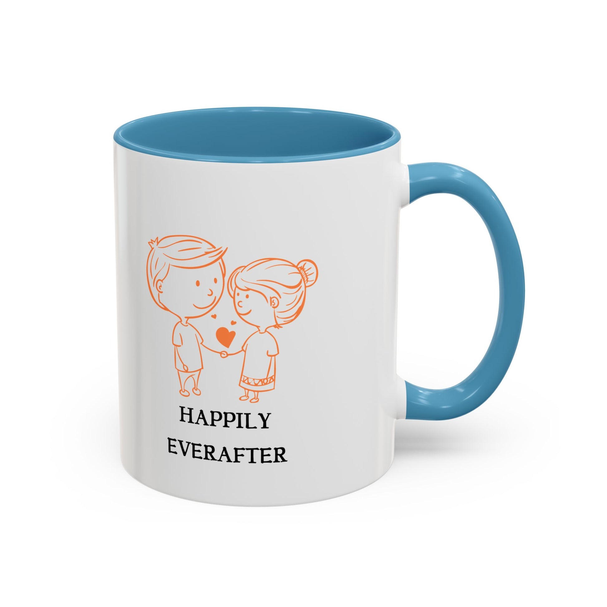 Happily Ever After Accent Coffee Mug