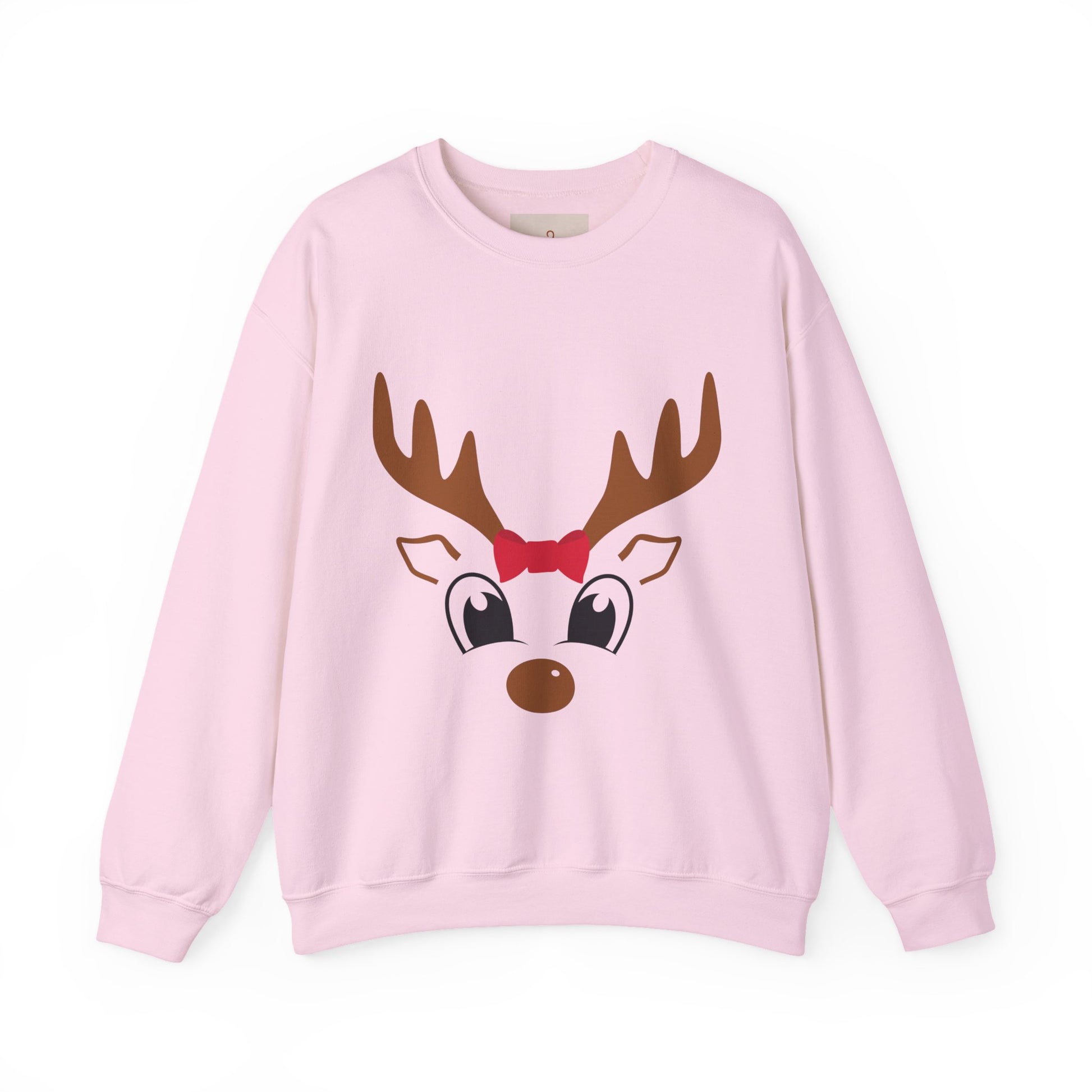 Festive Reindeer Crewneck Sweatshirt