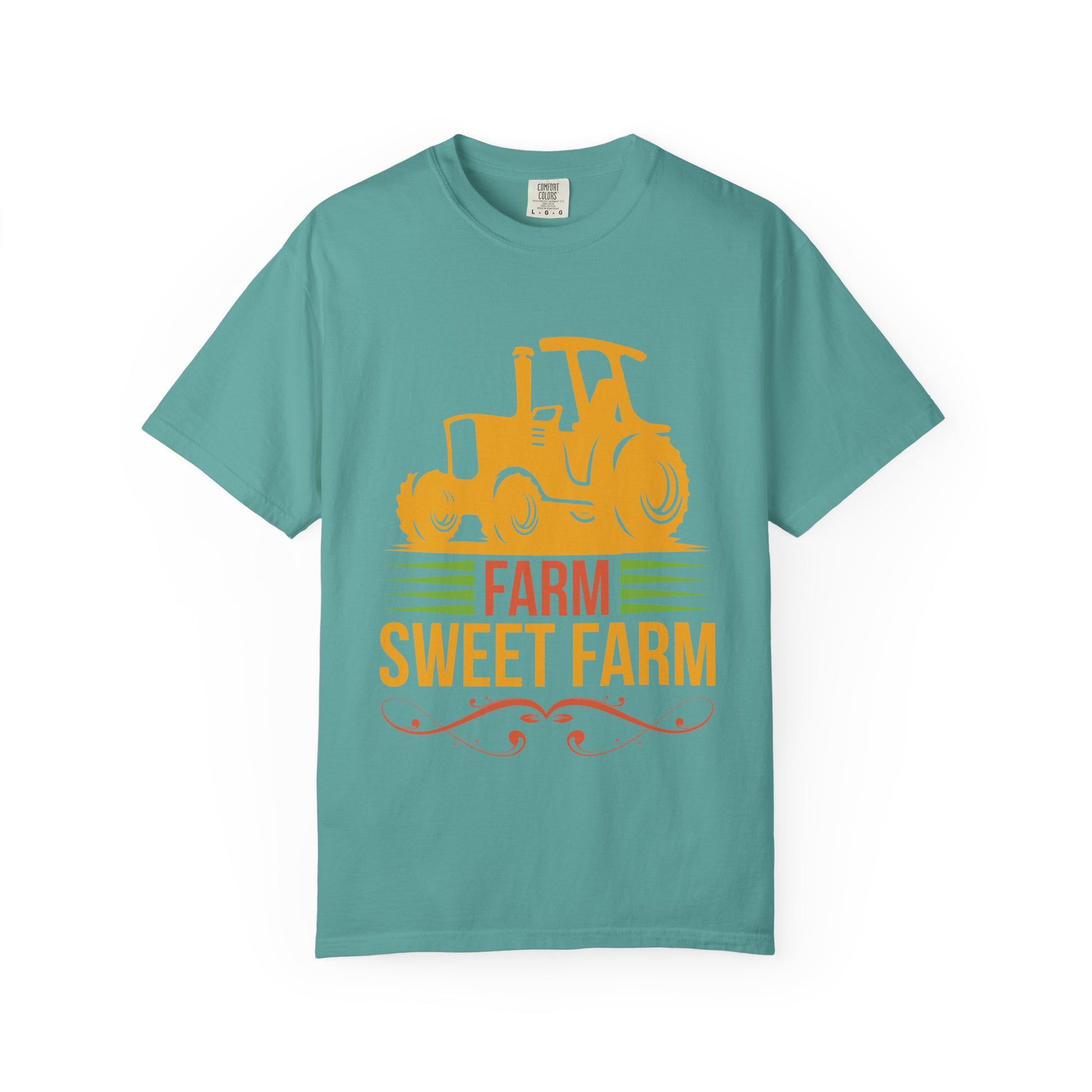 Farm Sweet Farm T-Shirt — Vintage Tractor Tee for Farmers & Country Lovers