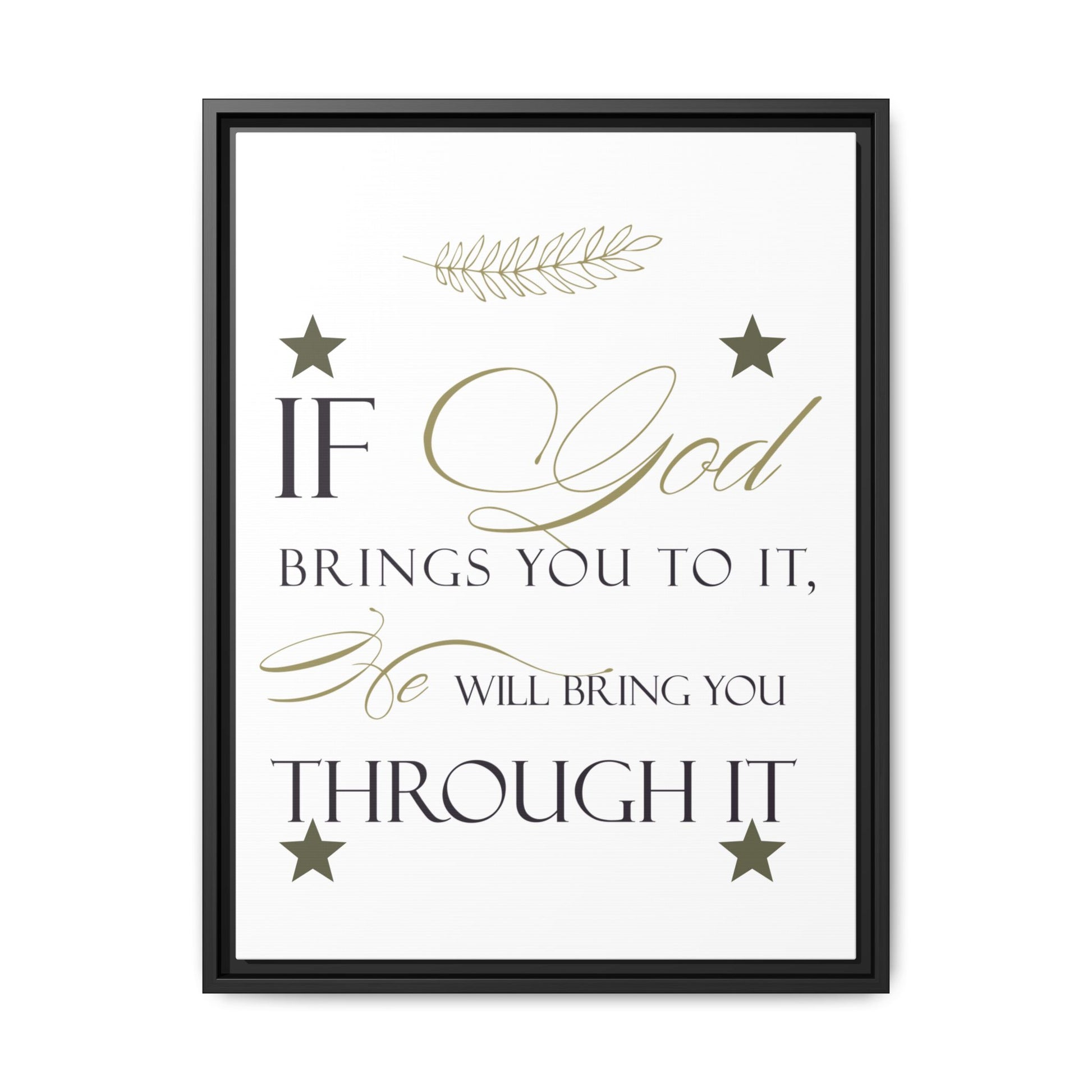 Inspirational Wall Art, Motivational Print, Home Decor, Faith-Based Gift, God Quote Poster