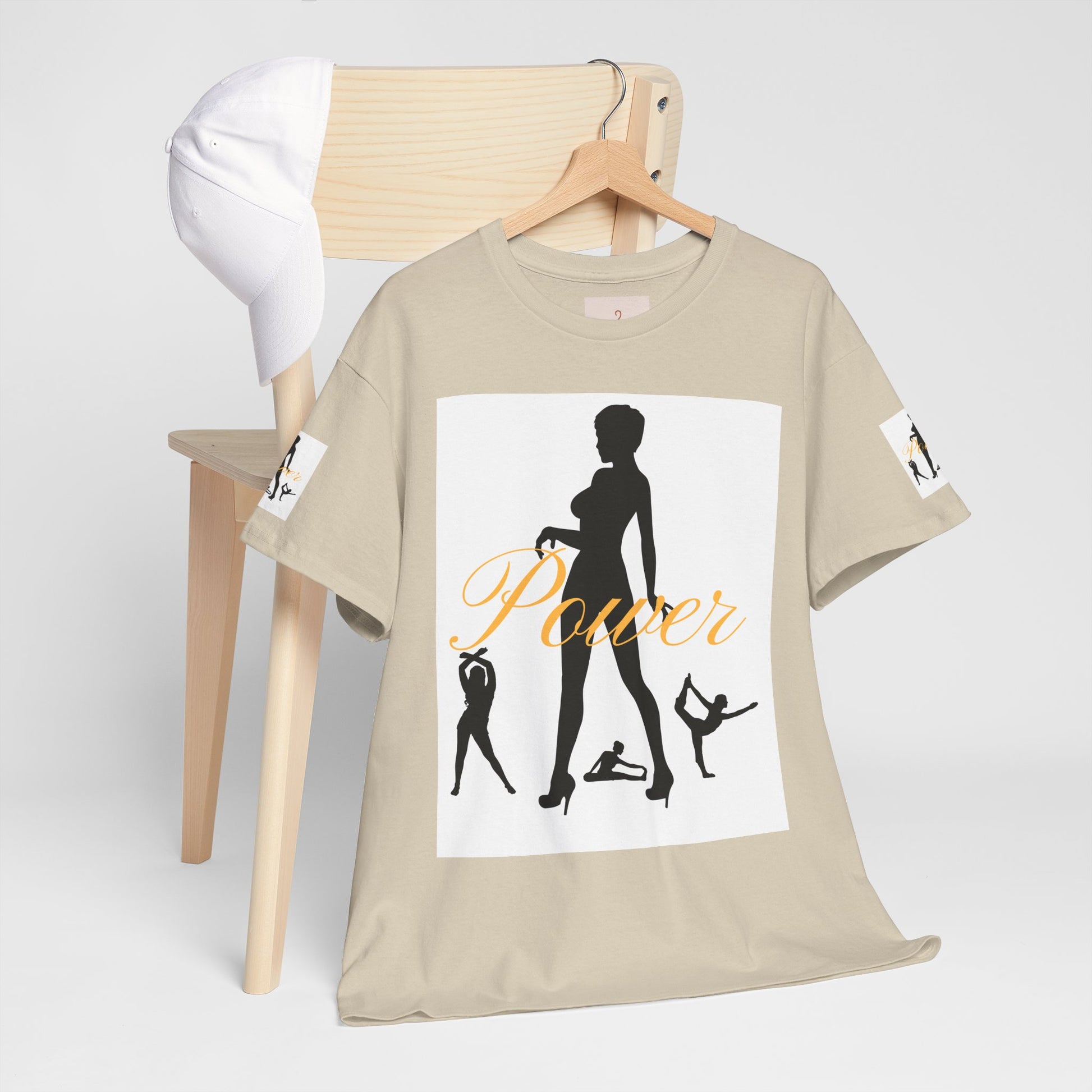 Power Silhouette Tee — Empowerment Graphic T‑Shirt