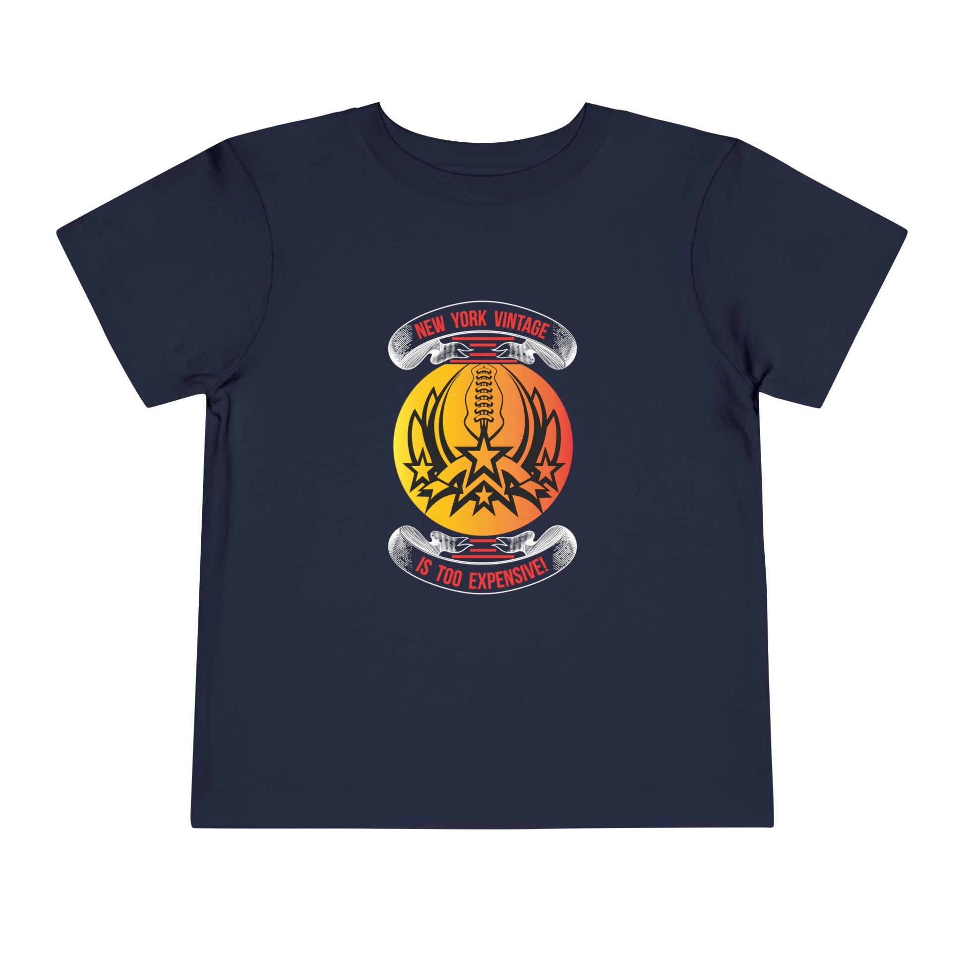 Toddler Tee — "New York Vintage" Retro Microphone Graphic