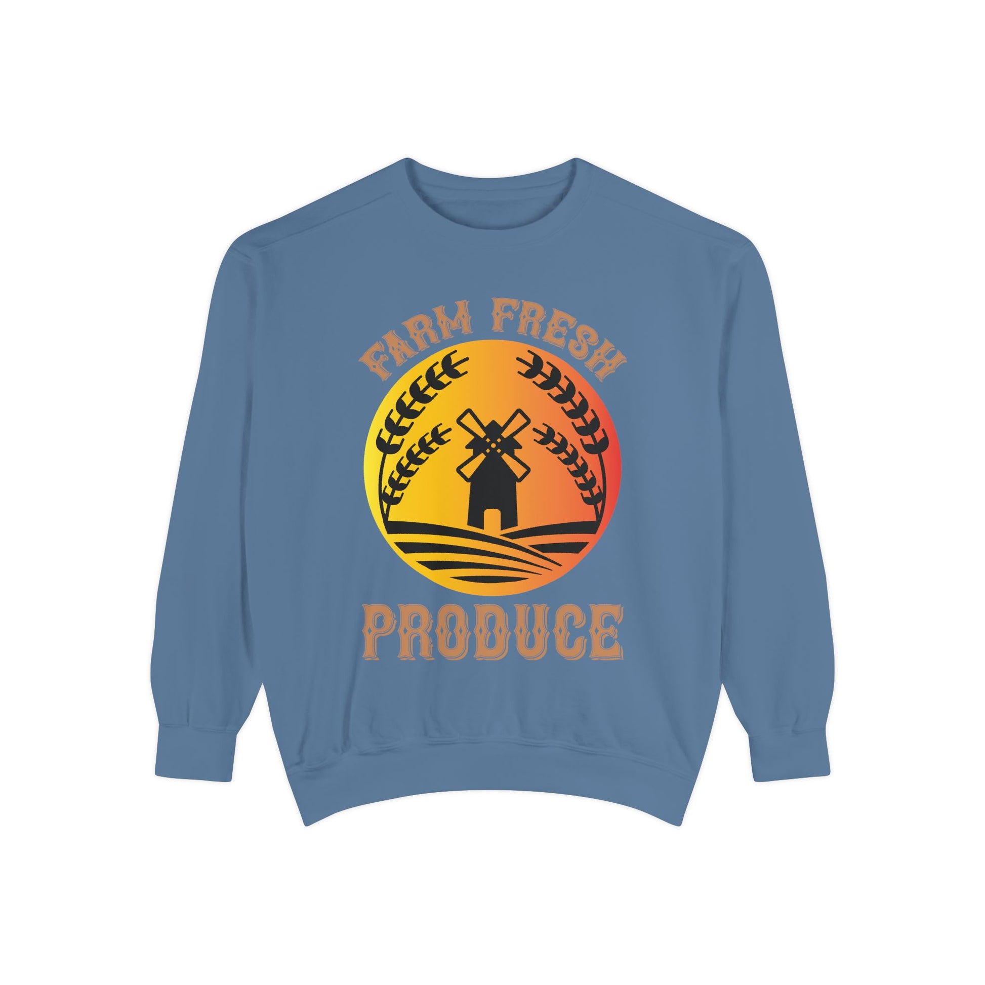 Fall Fresh Produce Sweatshirt — Vintage Farm Harvest Crewneck