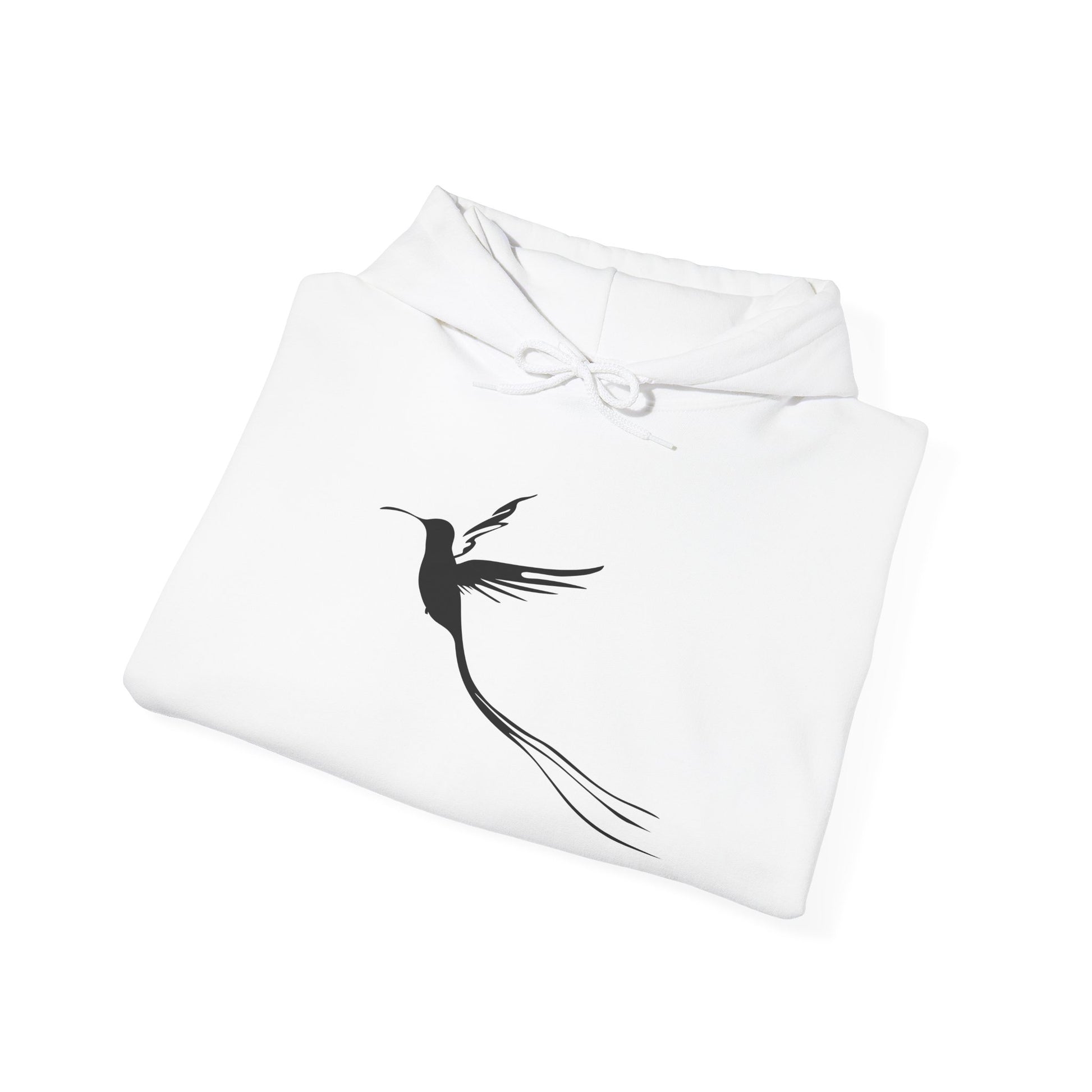 Minimalist Hummingbird Hoodie | Cozy Gift for Nature Lovers, Casual Wear