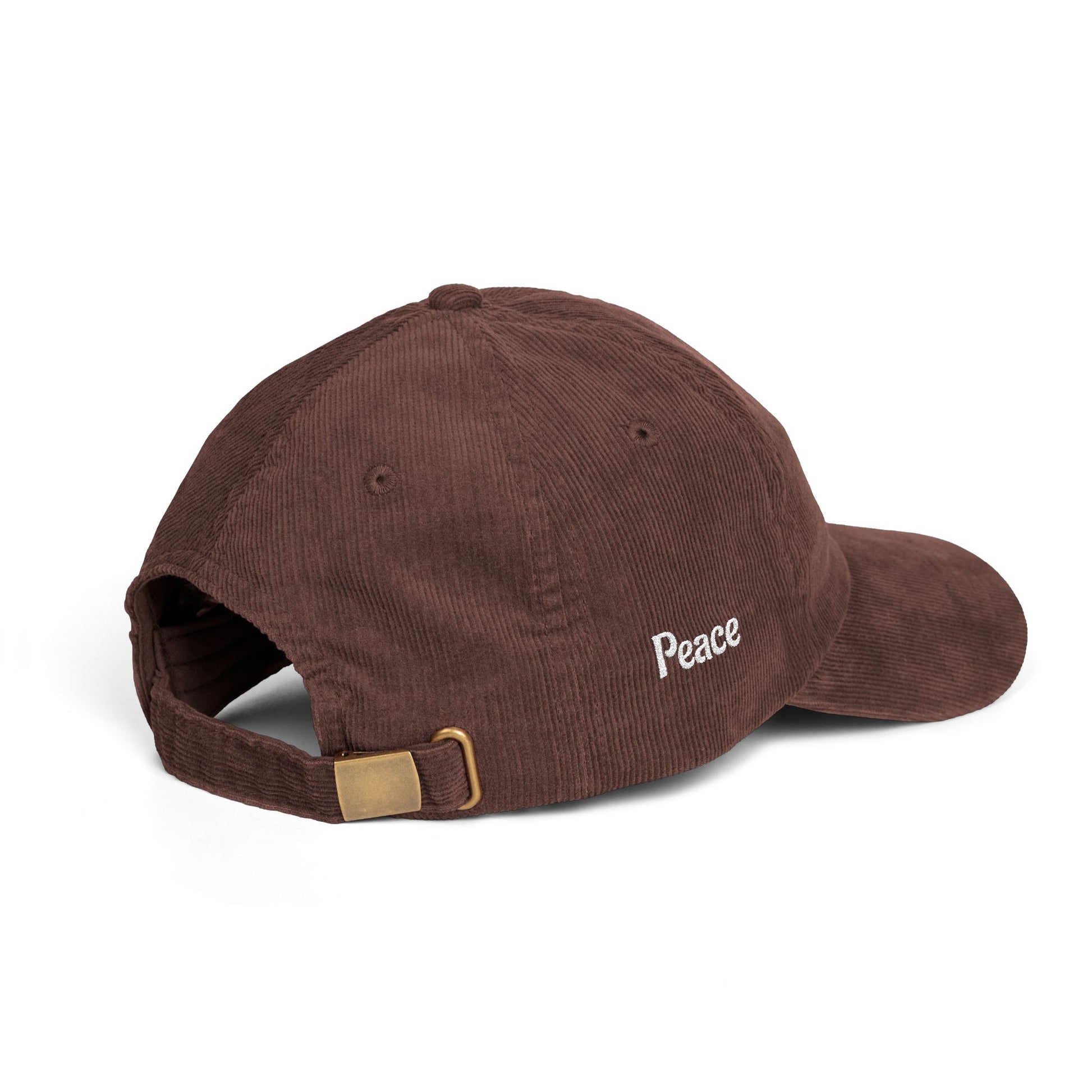 Vintage Corduroy Peace Cap, Hipster Hat