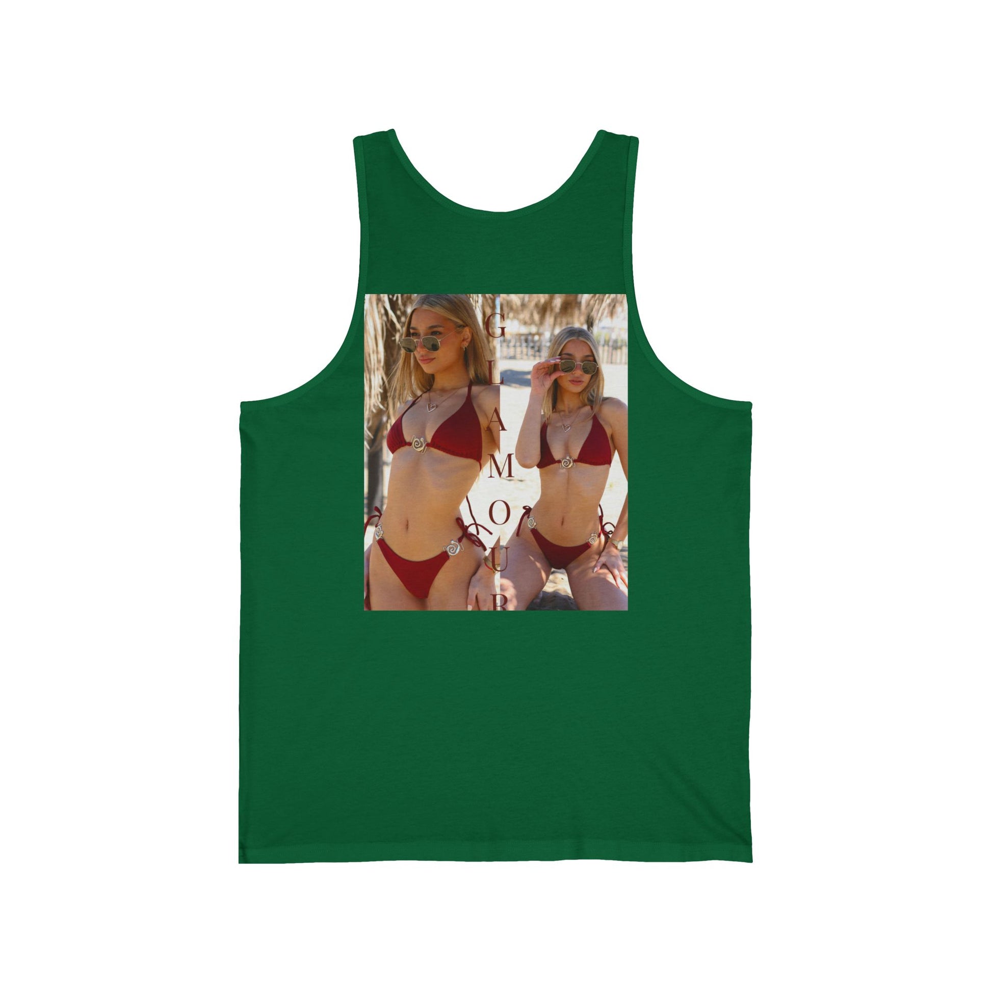 Bikini Beach Photo Tank Top — Summer Swimwear Vibes