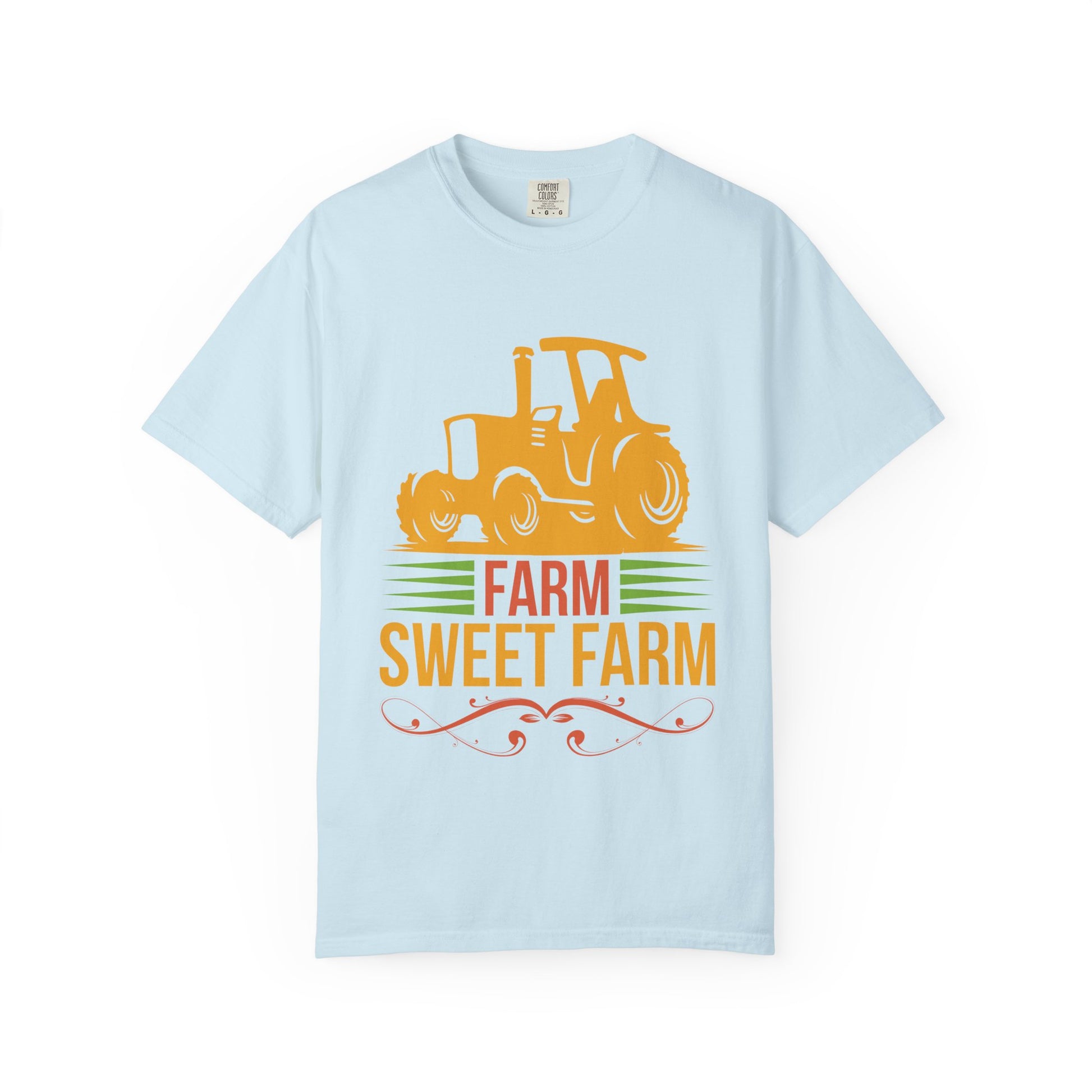 Farm Sweet Farm T-Shirt — Vintage Tractor Tee for Farmers & Country Lovers
