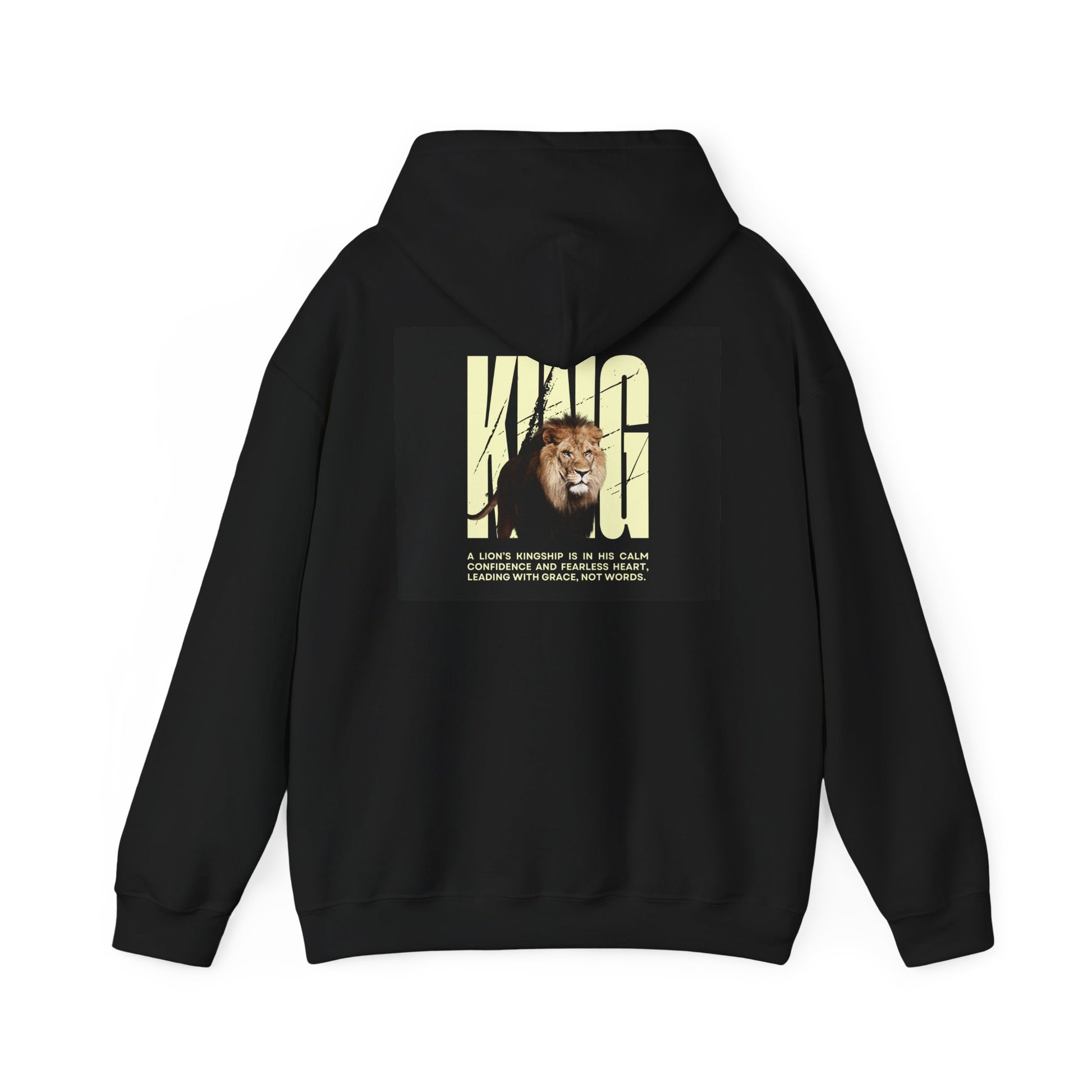 Bold King Hoodie for Empowerment Enthusiasts